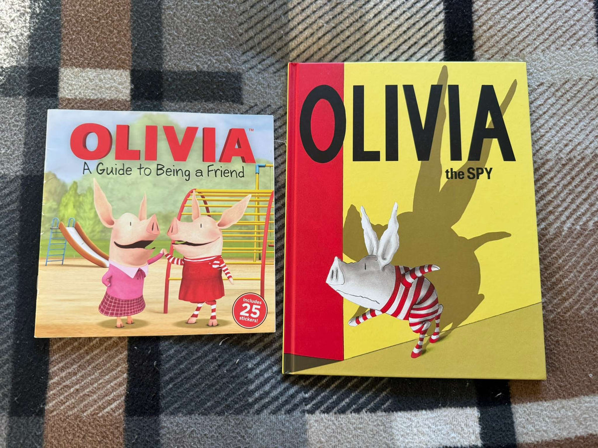 Olivia Book Bundle – Olivia the Spy + A Guide to Being a Friend