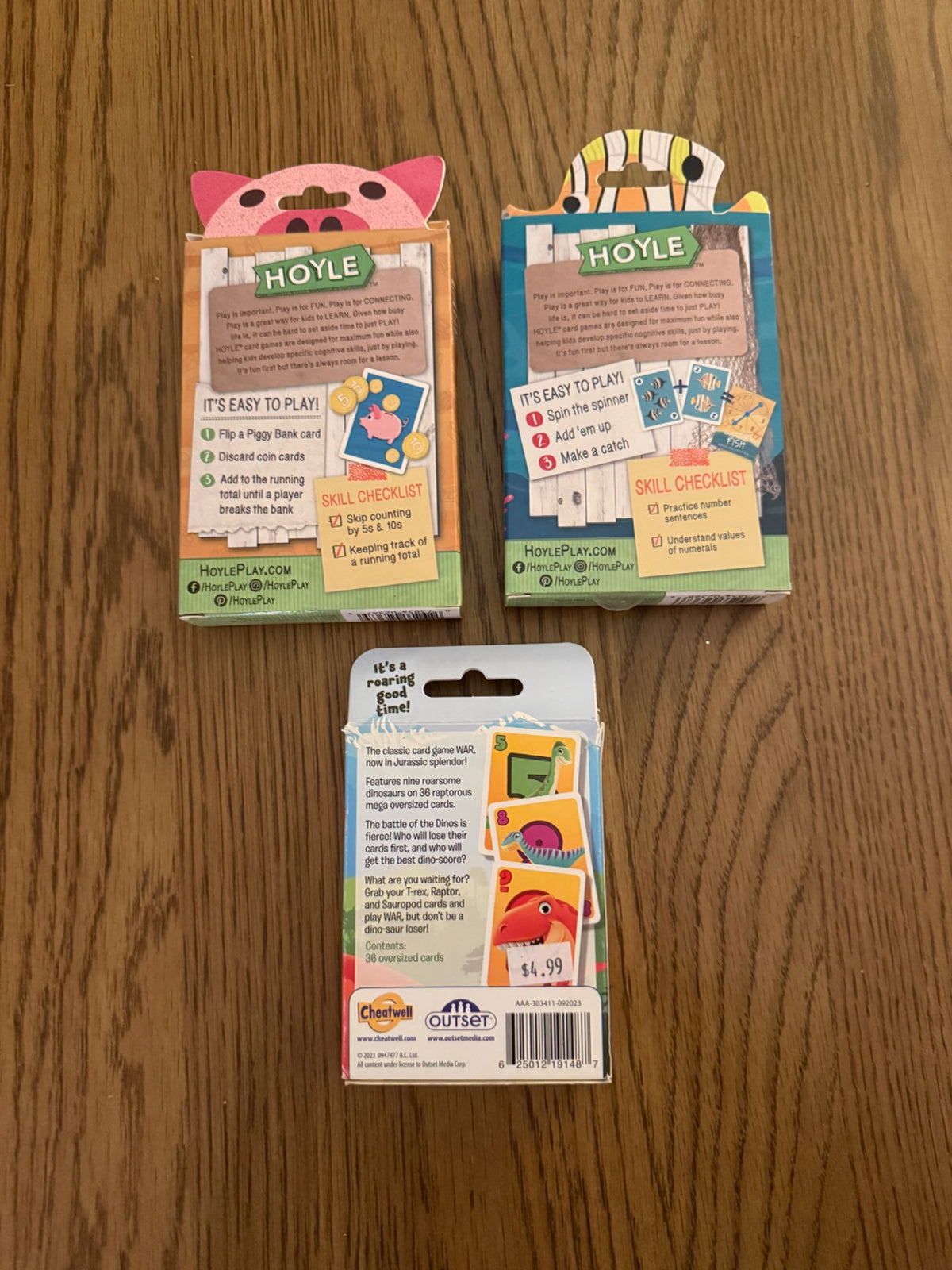 Kids Card Game Bundle (3 Games)