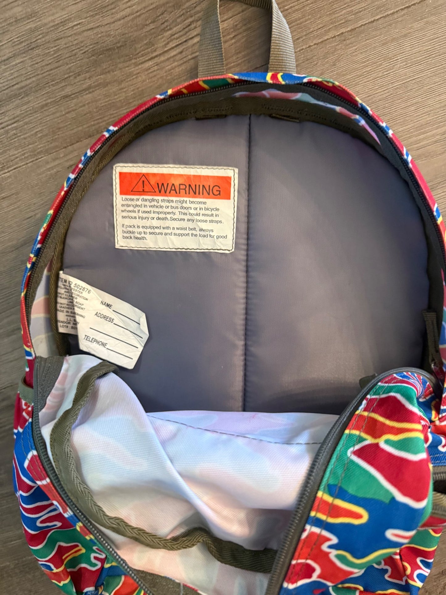 L.L. Bean Junior Original Backpack; Retail $55