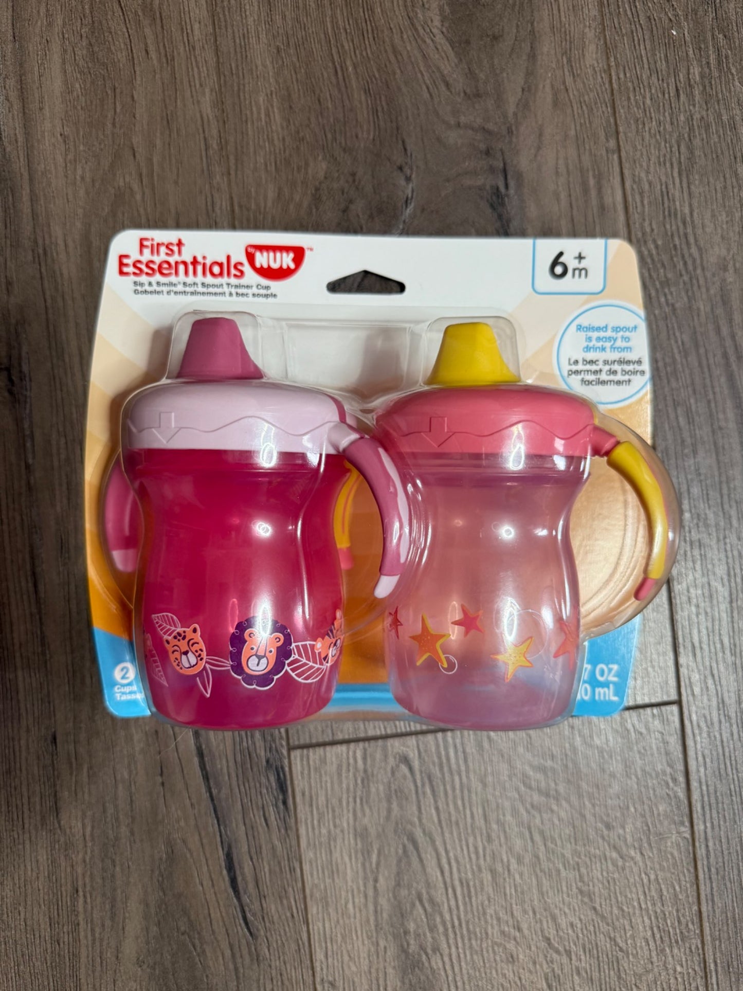 NUK First Essentials Soft Spout Trainer Cup (BNIB, Retail $21)