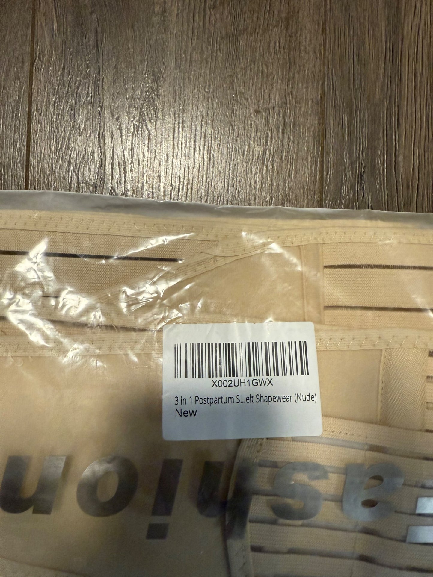 3-in-1 Postpartum Belly Wrap Size XL - new in package never used (retail $40)