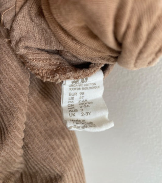 H&M Corduroy Overalls (3T), Kids 3T