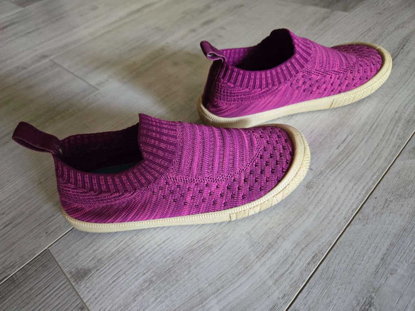 Jan and Jul Kids Xplorer Slip On Shoes, Purple, Toddler Size 12, Shoes 12 (Toddler:2-4yr)