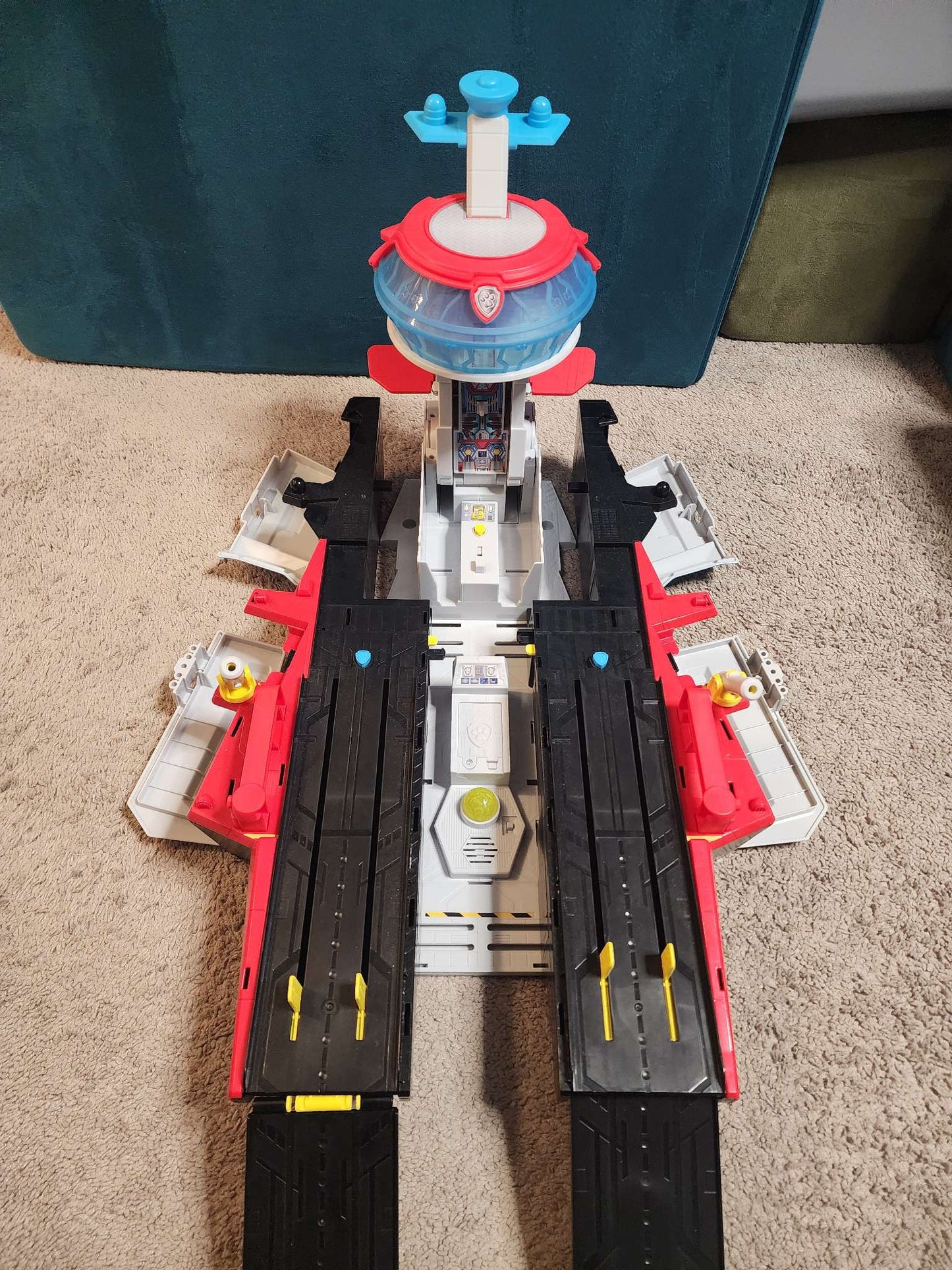 Paw Patrol the Mighty Movie Aircraft Carrier HQ MSRP $199