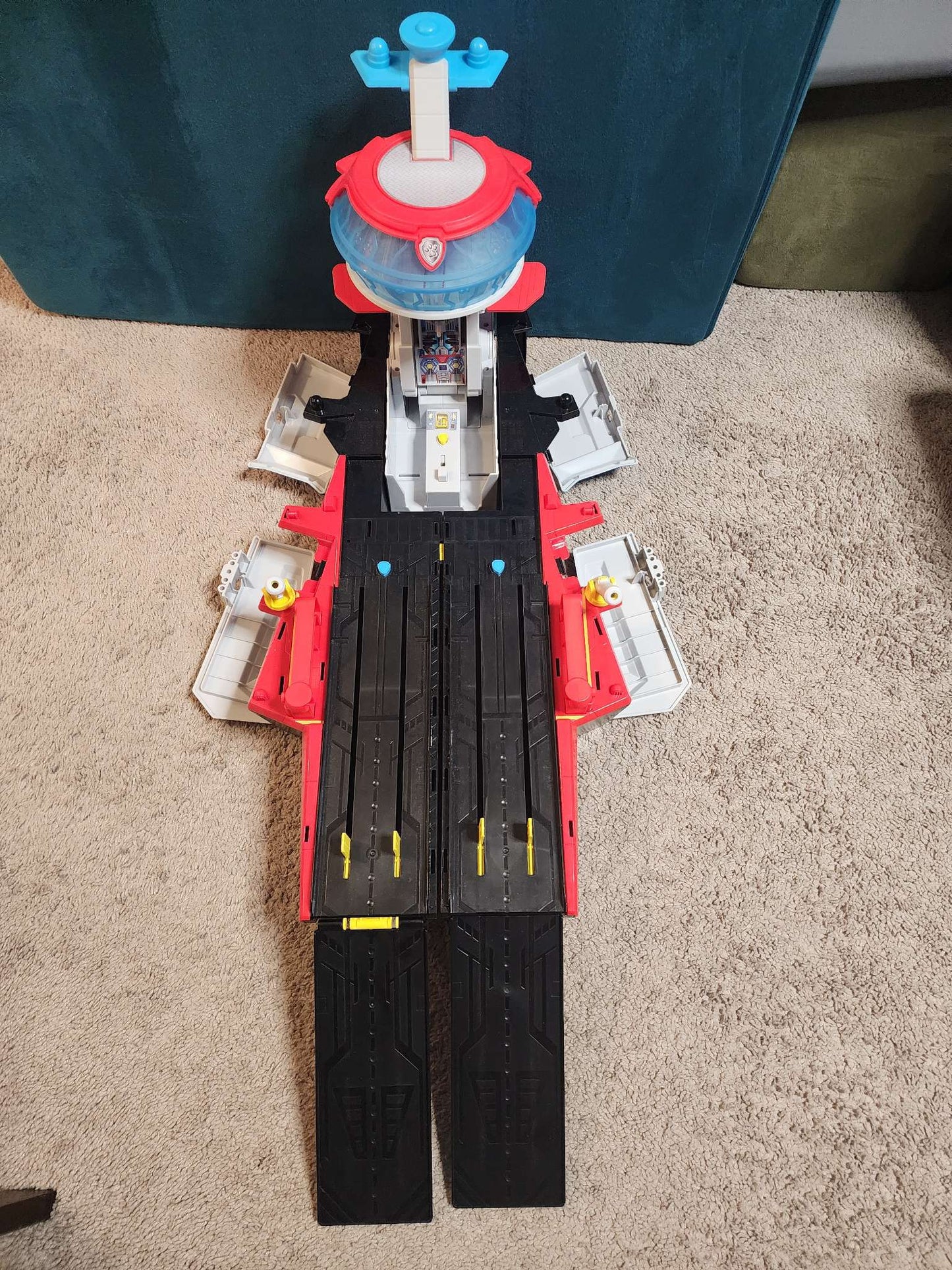 Paw Patrol the Mighty Movie Aircraft Carrier HQ MSRP $199
