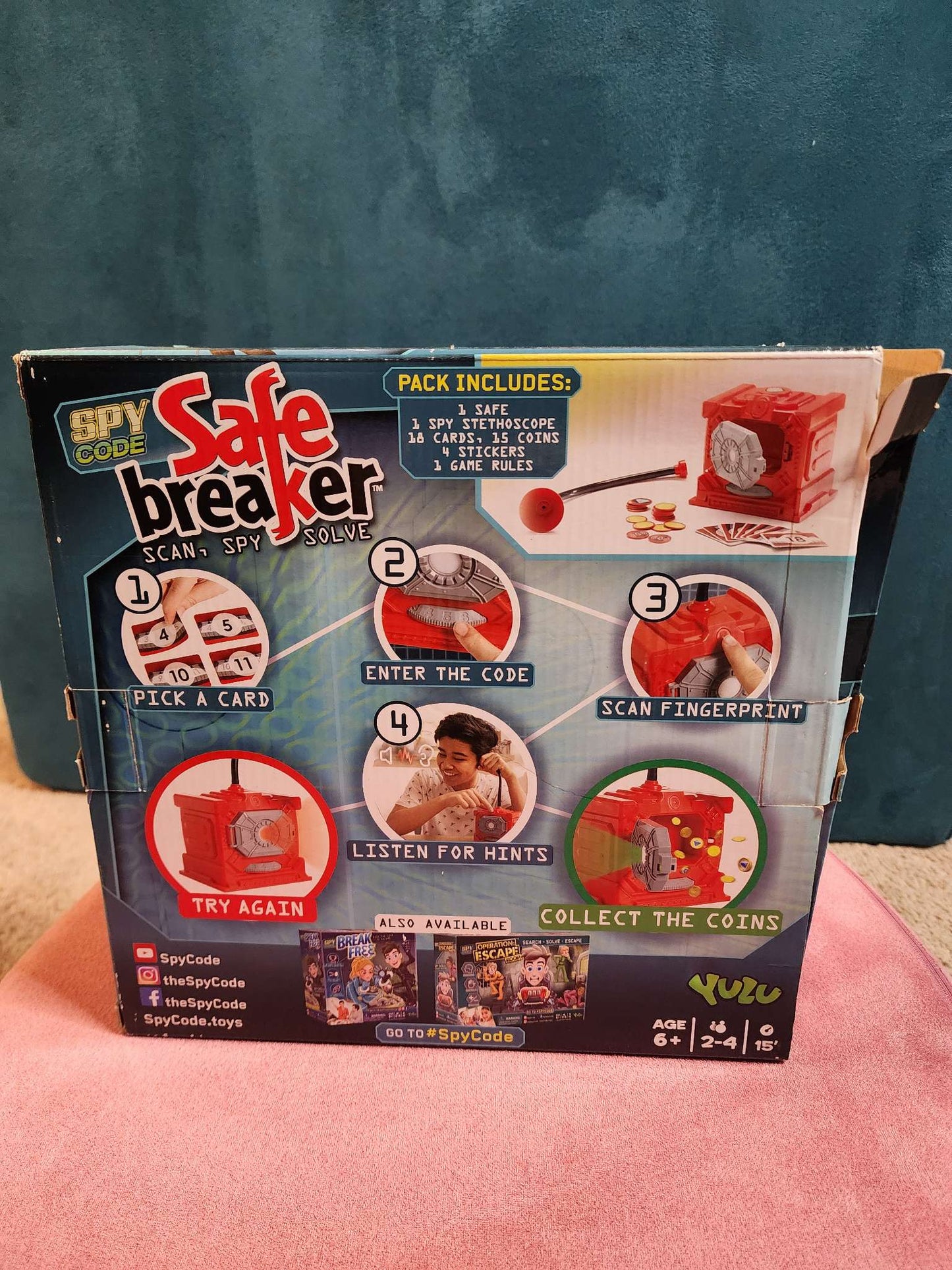 Safe breaker game 2-4 players.