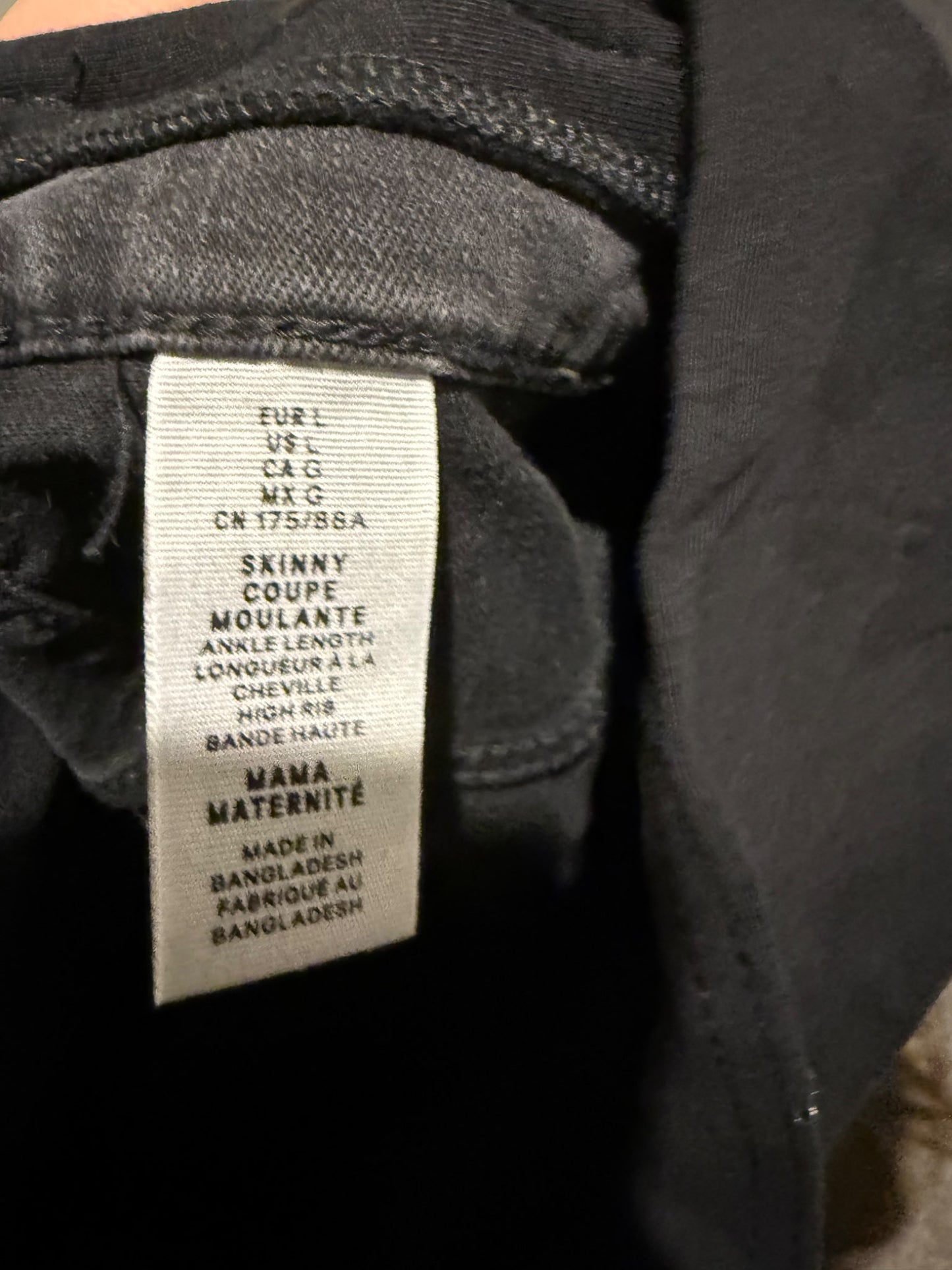 Mama maternity jeans H & M, Maternity L (12-14)