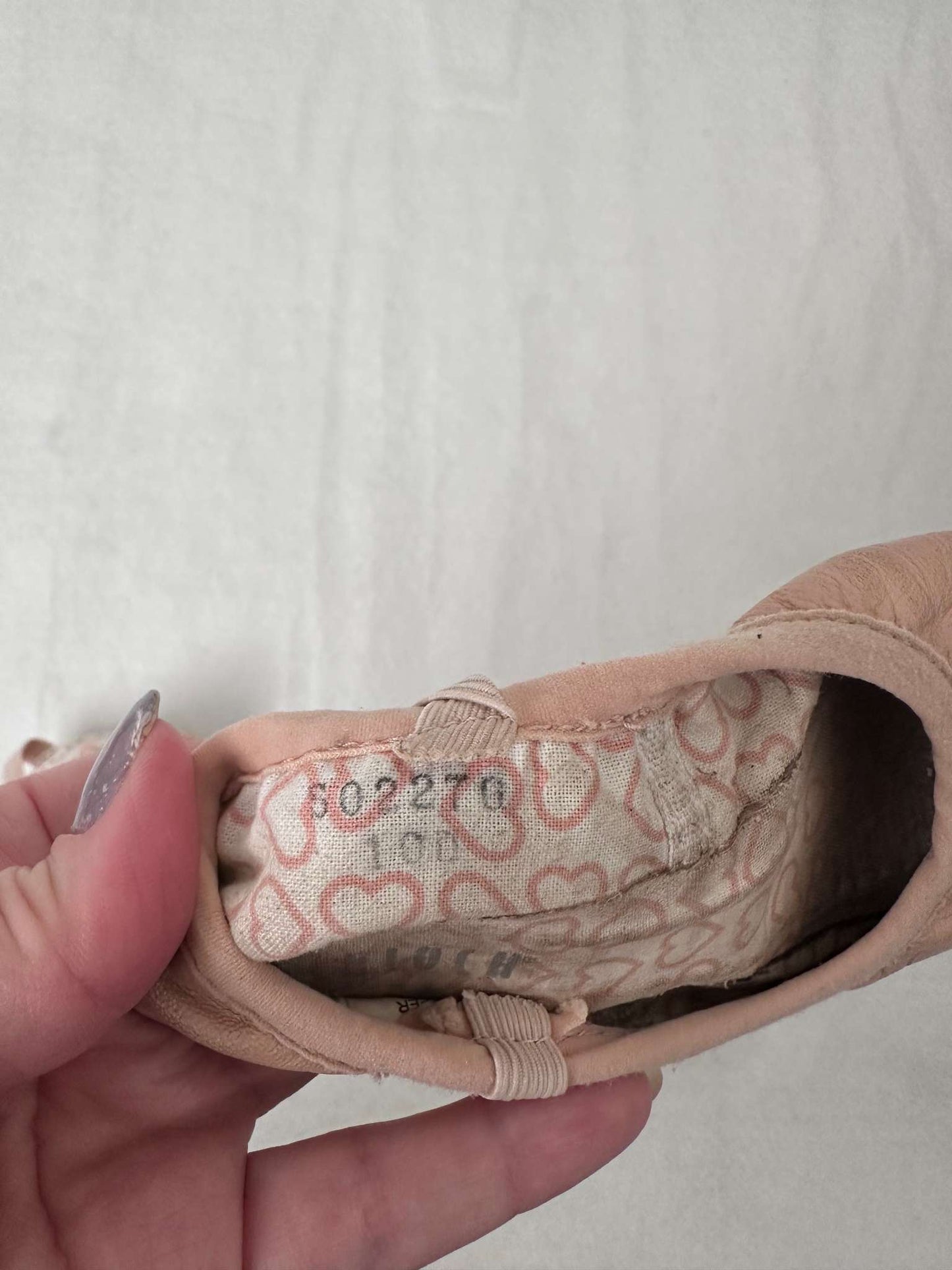 Bloch pink leather ballet shoes sz 10.5 width d, Shoes 10.5 (Toddler:2-4yr)