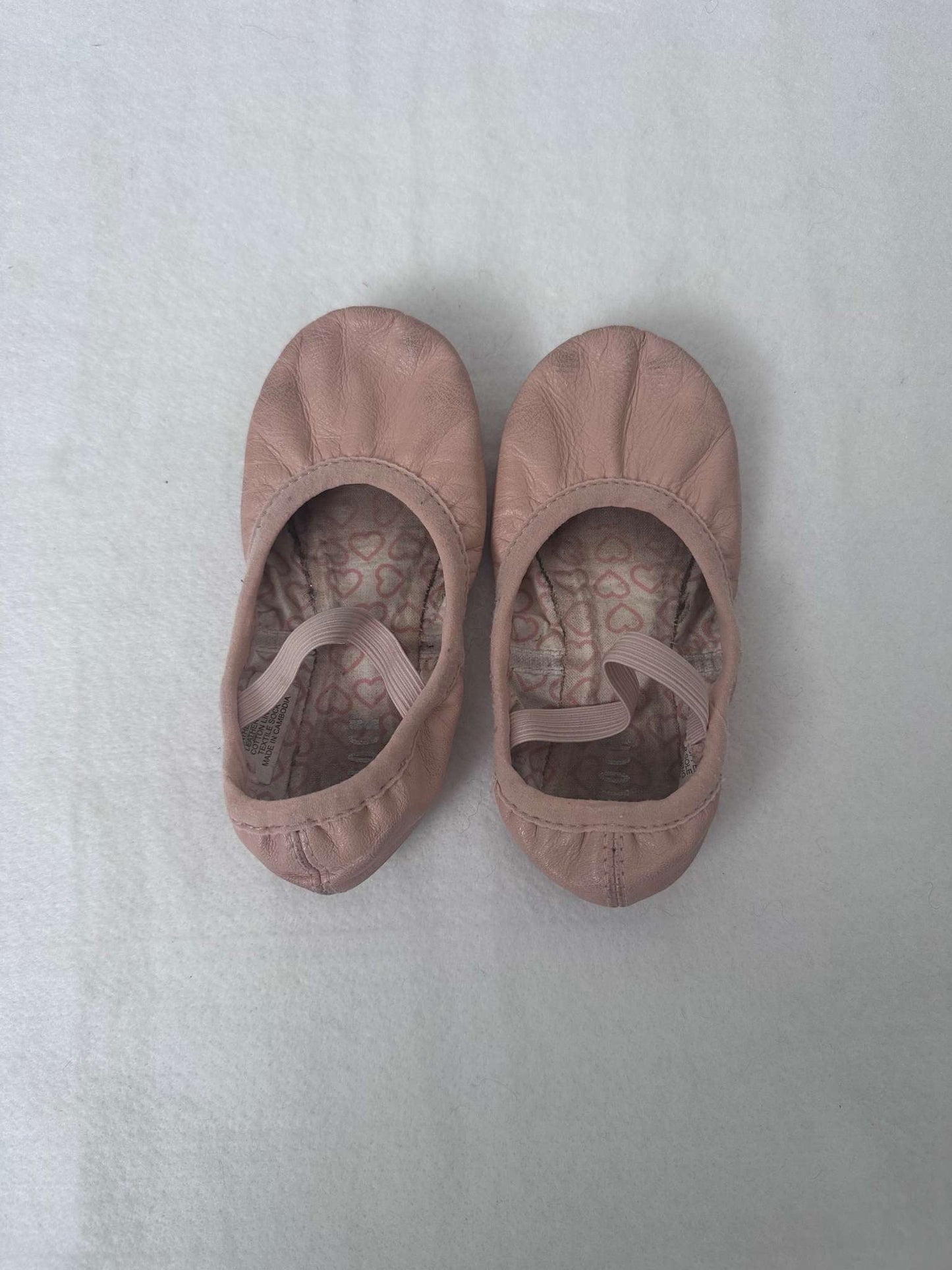 Bloch pink leather ballet shoes sz 10.5 width d, Shoes 10.5 (Toddler:2-4yr)