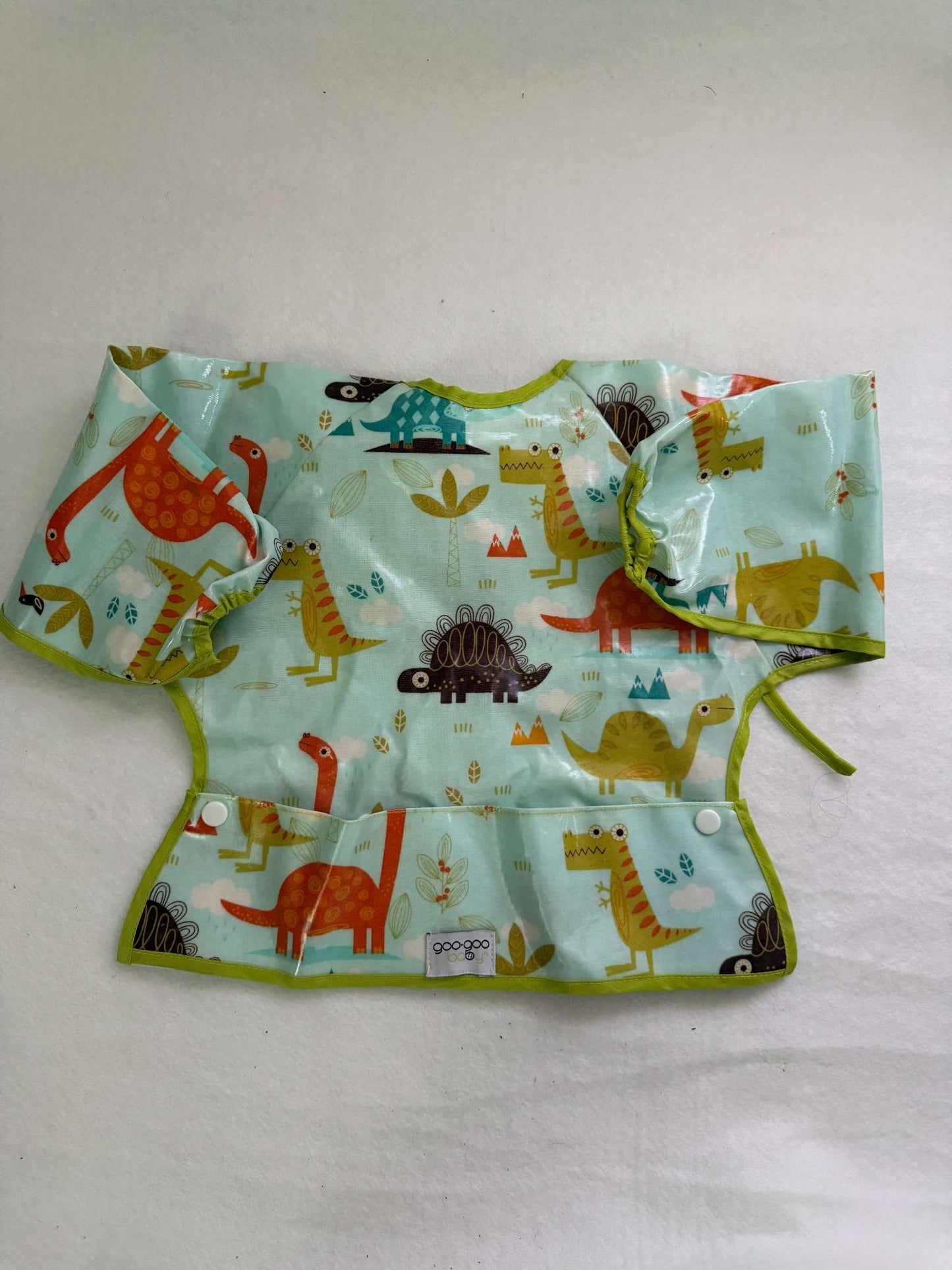 Goo-Goo baby waterproof snap pocket bib