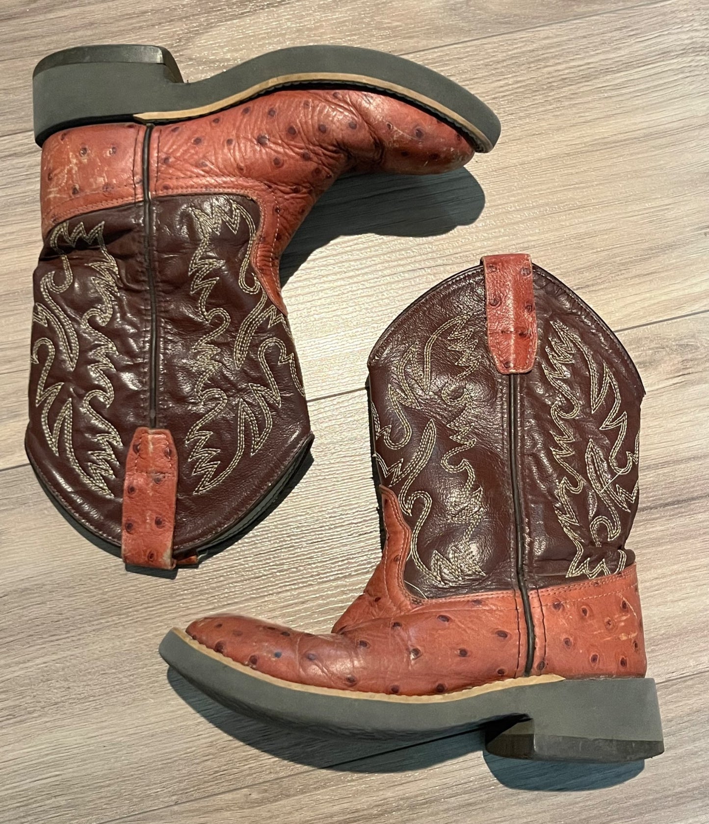 Old West Leather Cowboy Boot, Size 11, VGUC, Shoes 11 (Toddler:2-4yr)
