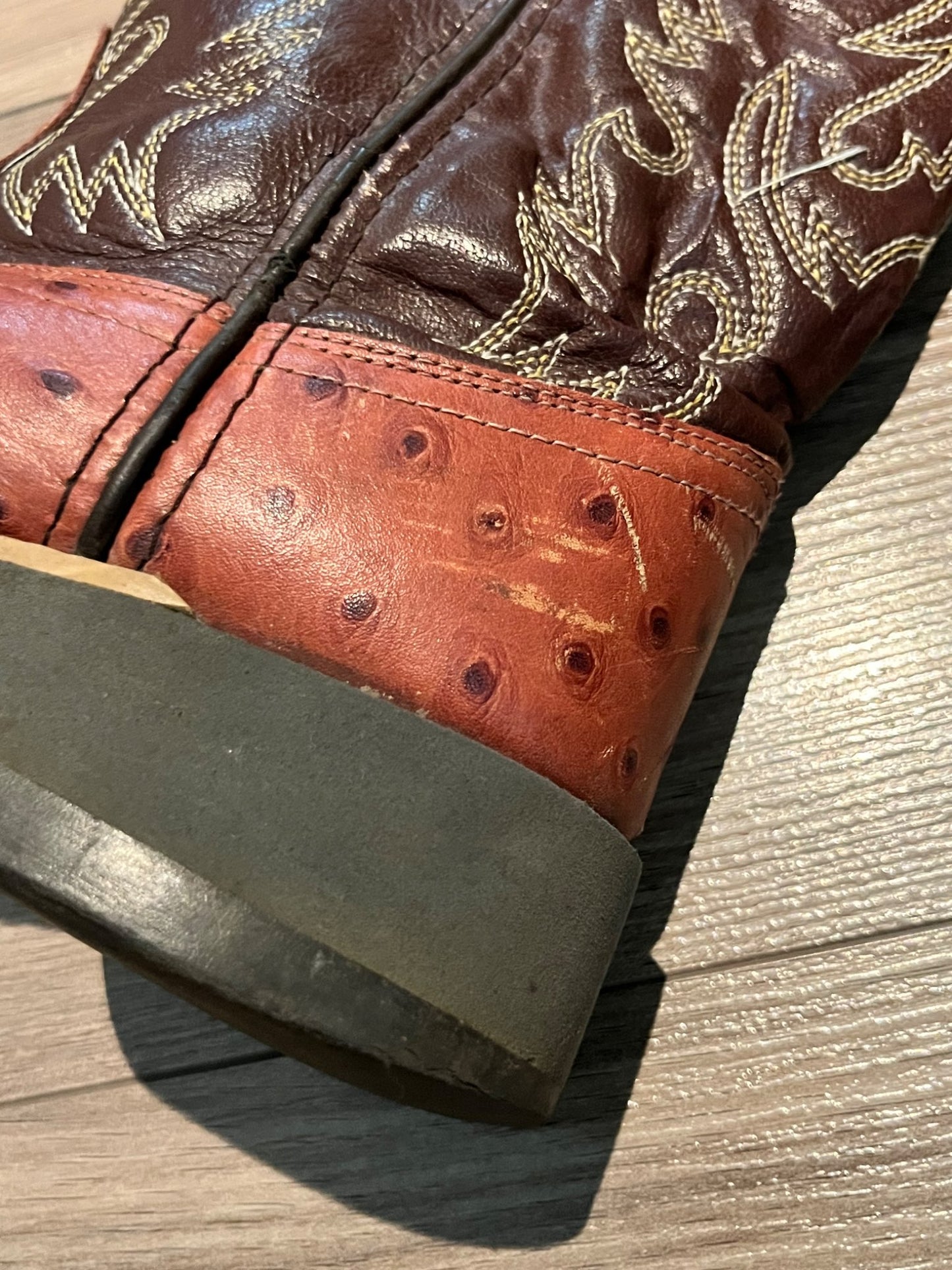 Old West Leather Cowboy Boot, Size 11, VGUC, Shoes 11 (Toddler:2-4yr)