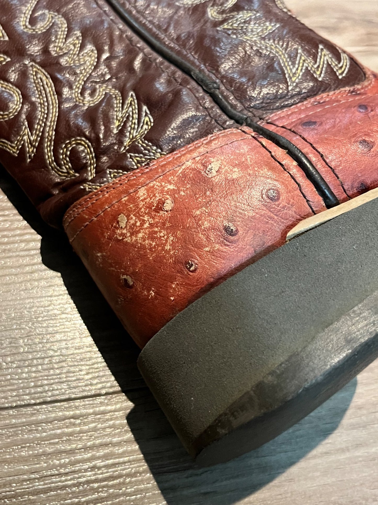 Old West Leather Cowboy Boot, Size 11, VGUC, Shoes 11 (Toddler:2-4yr)