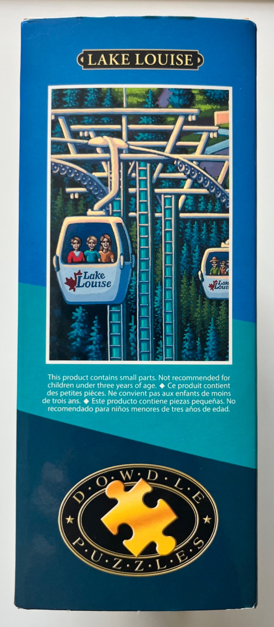 Dowdle 500 Piece Lake Louise Puzzle, VGUC