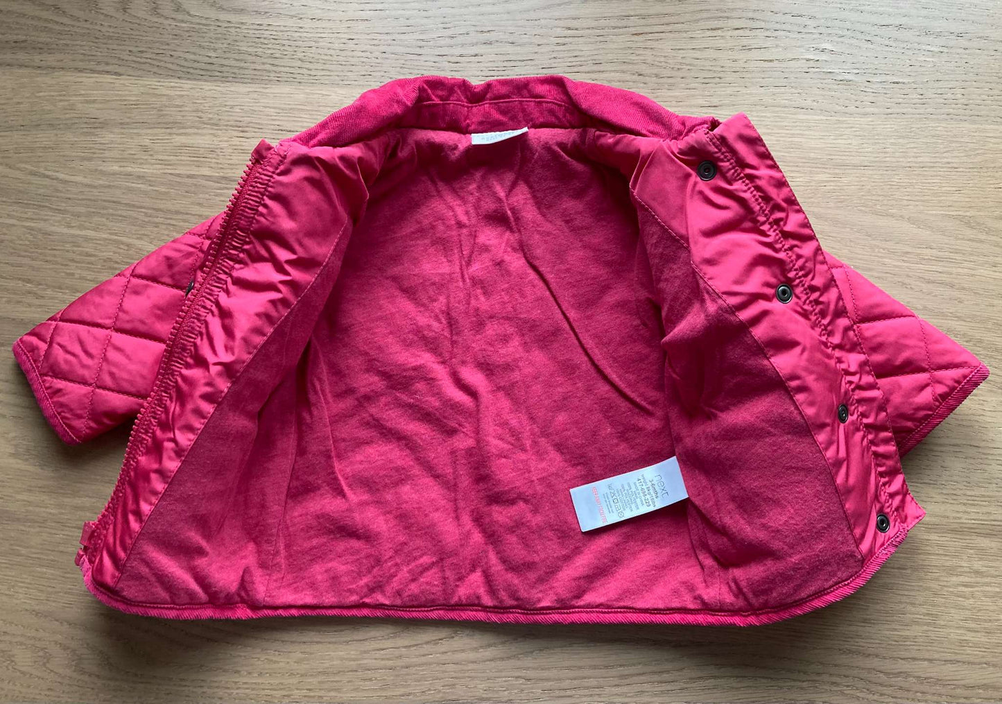 Pink Quilted Jacket, Size 3-6 mos, Kids 6 Month (3-6M)
