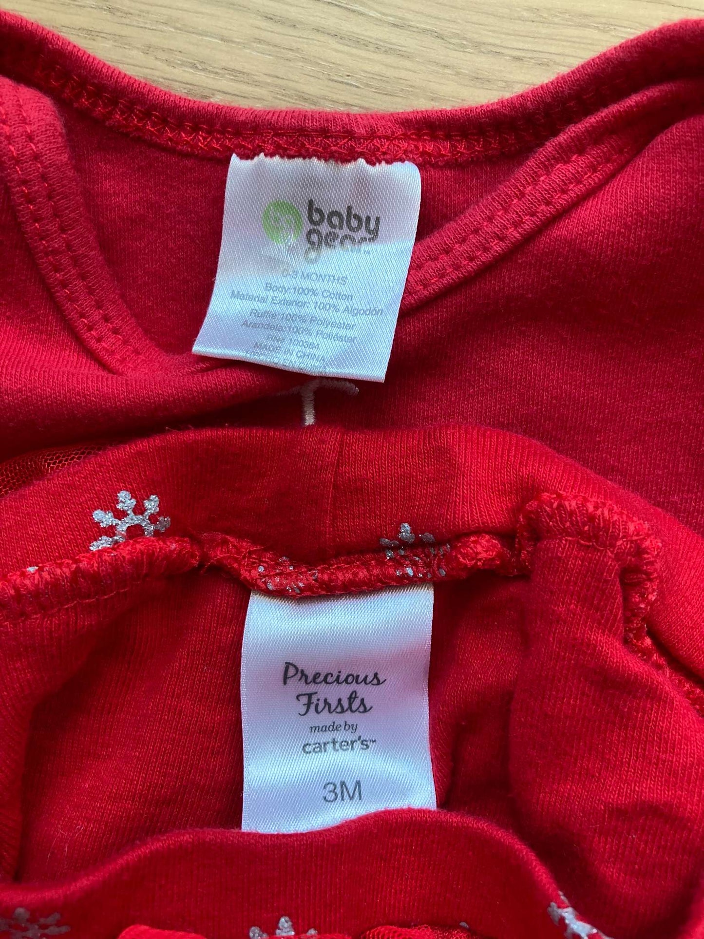 Bundle Christmas Outfit, size 0-3 mos, Kids 3 Month (0-3M)