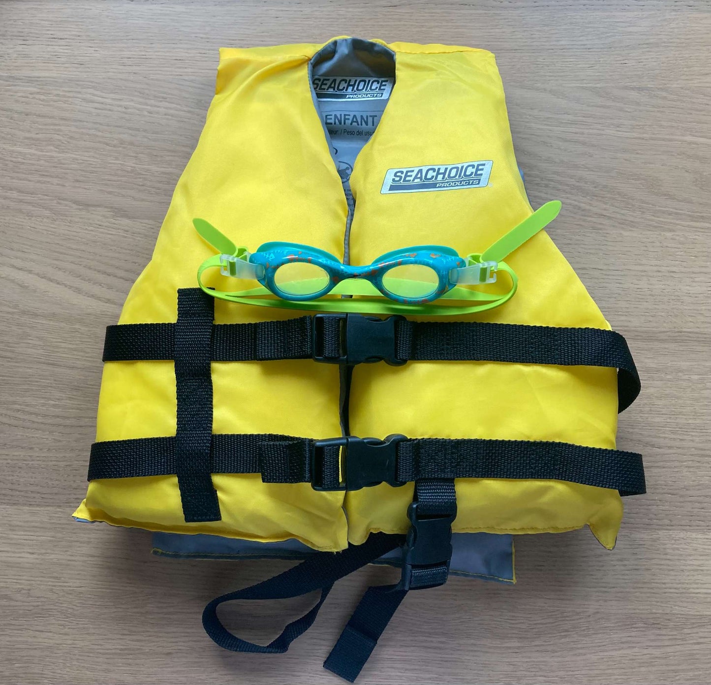 Bundle Life Vest & Speedo Goggles