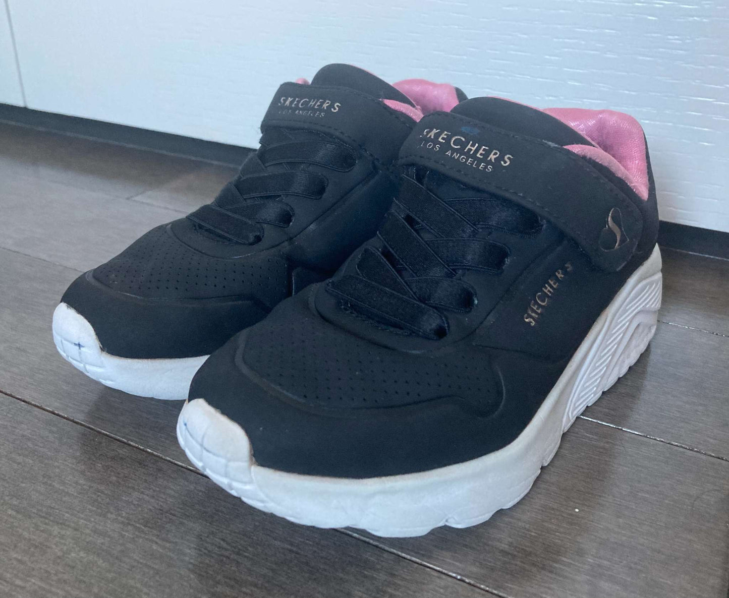 Black Sketchers, Size 12, Shoes 12 (Toddler:2-4yr)