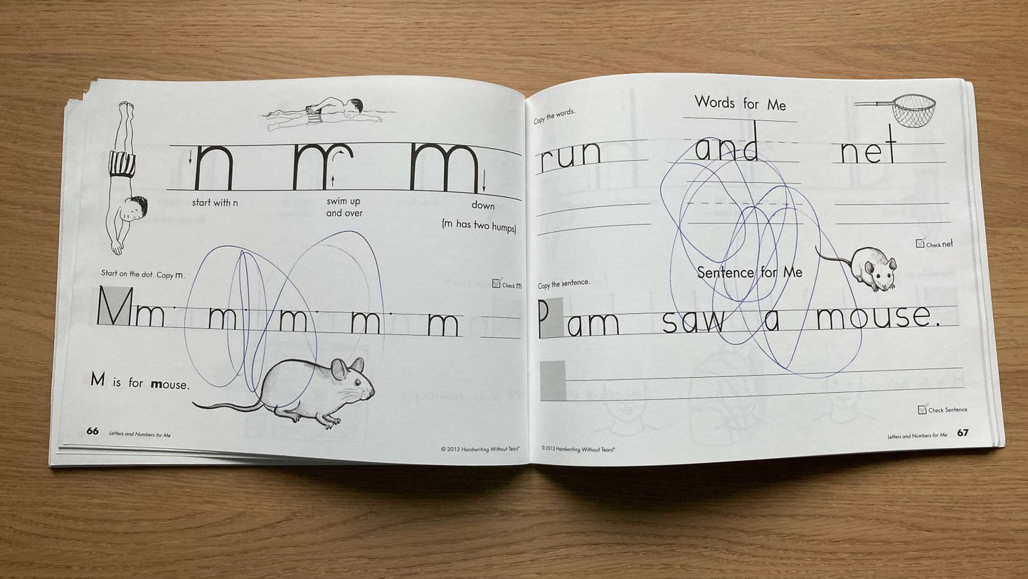 Letters & Numbers for Me