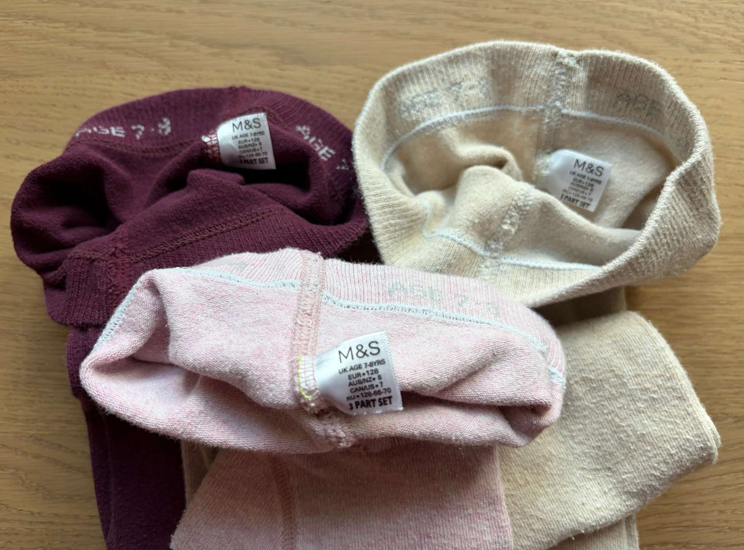 Tights Trio by Marks&Spencer, Size 7-8