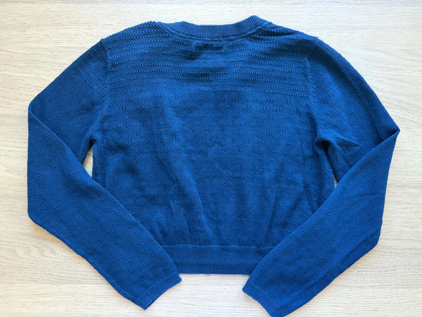 Bundle Navy Blue Cardigan & Barrettes, Size 8, Kids 8
