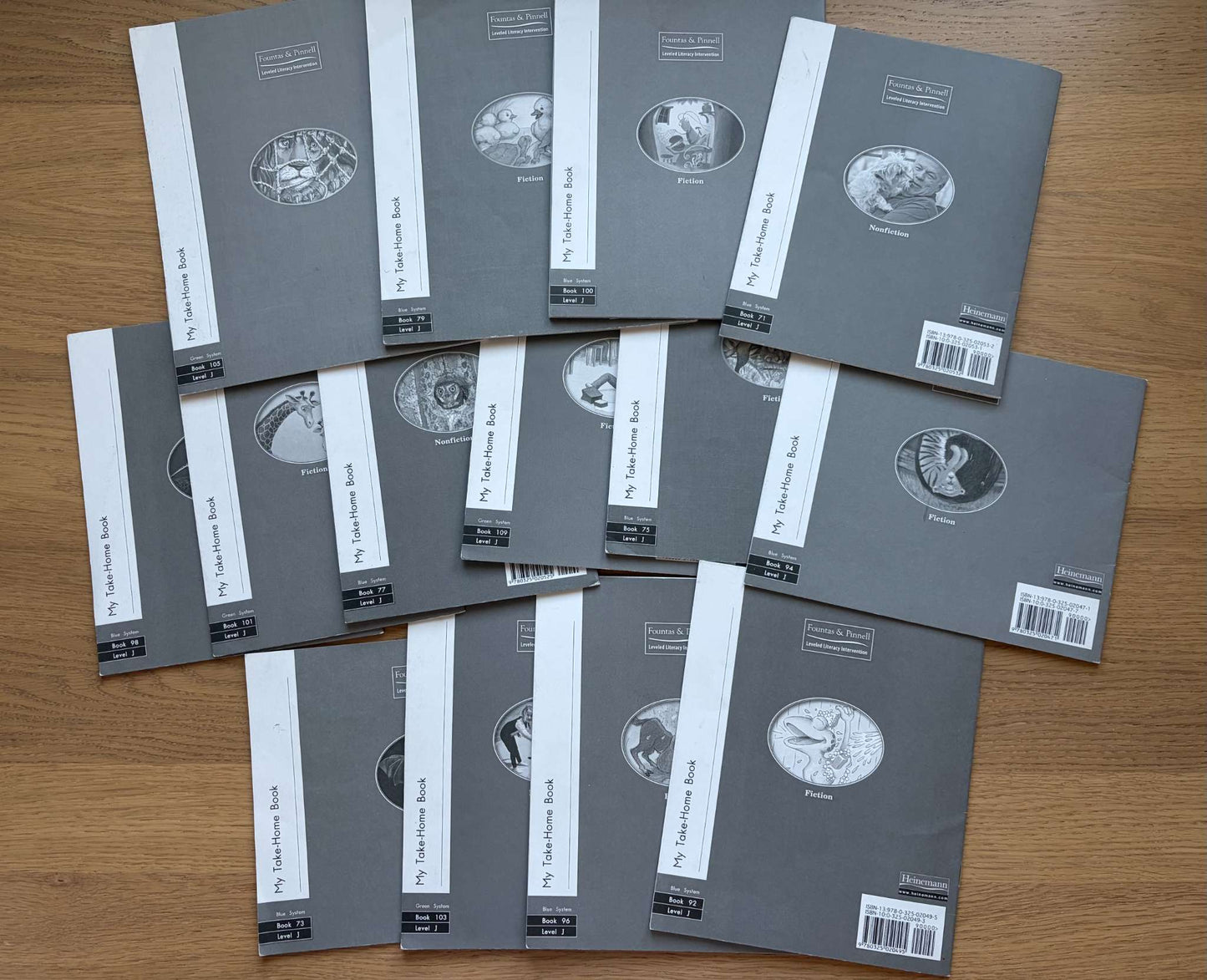 Book Bundle Reading Practice Level J