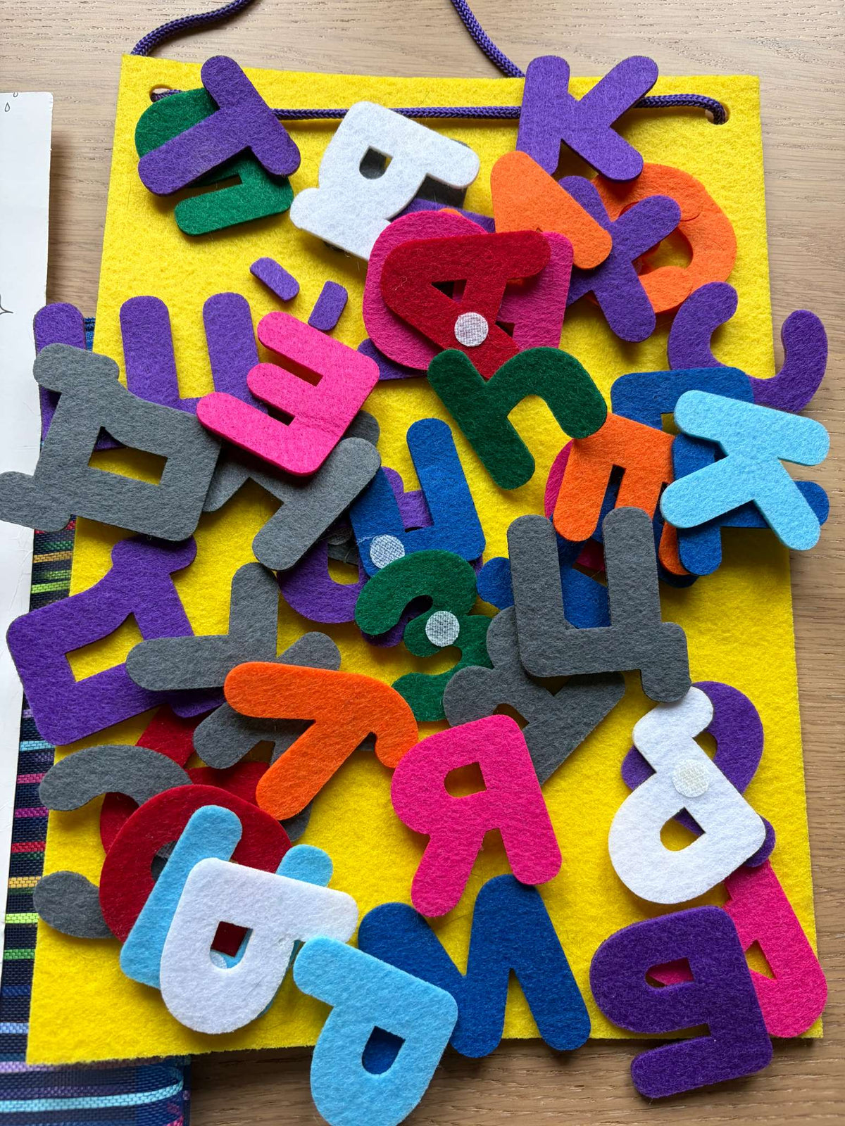 Felt Alphabet in Russian