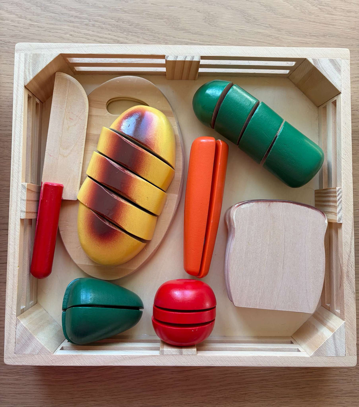 Bundle Wooden Fruits & Veggies, $70