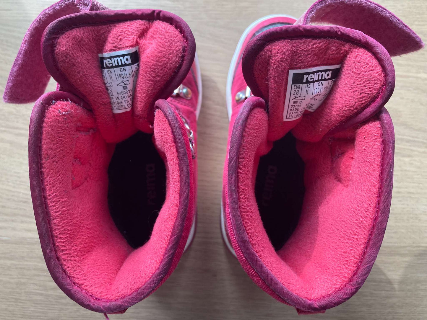 Reima Waterproof Winter/Fall/Spring Boots in Azalia Pink, Size 11 US/28 EU ($130), Shoes 11 (Toddler:2-4yr)