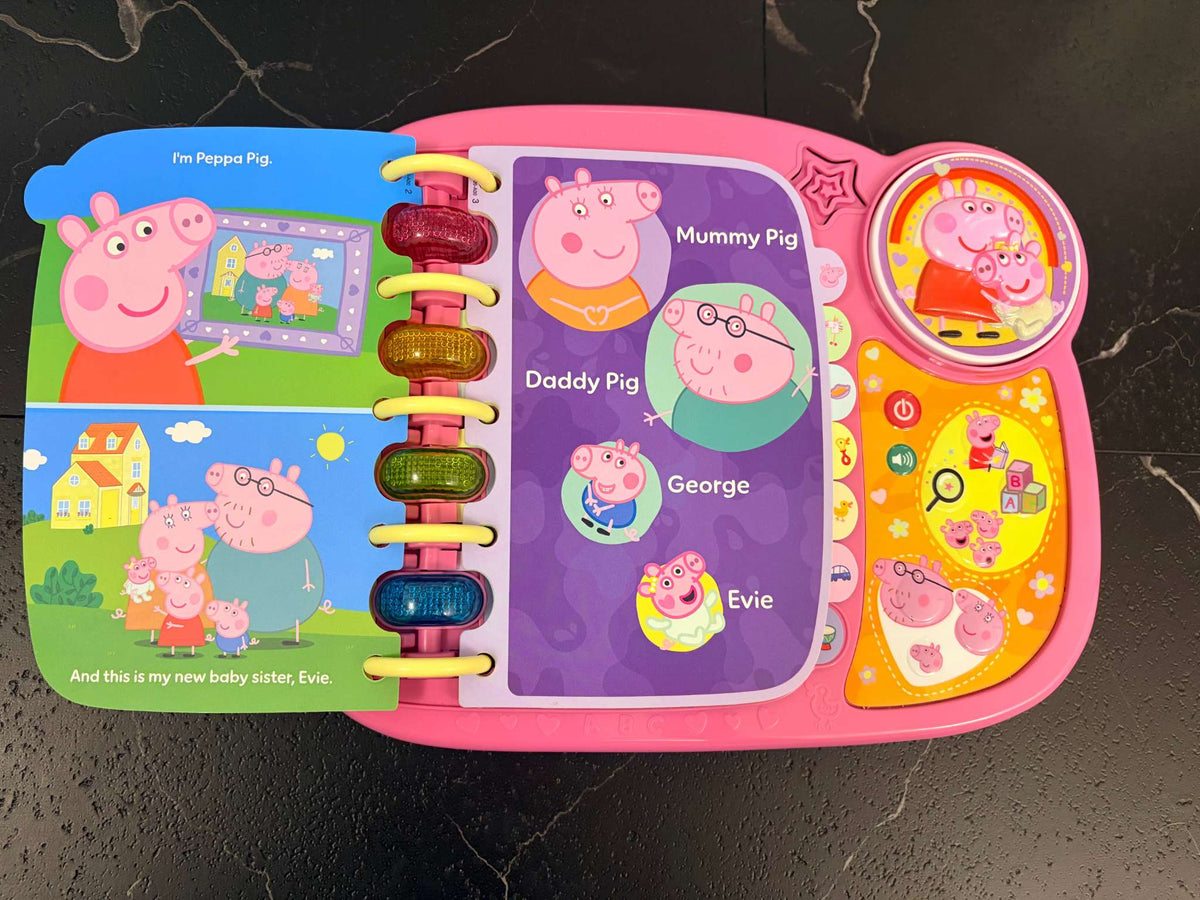 Peppa Pig Big Sister Peppa Pig Learning Book for Toddlers Retails New for $20