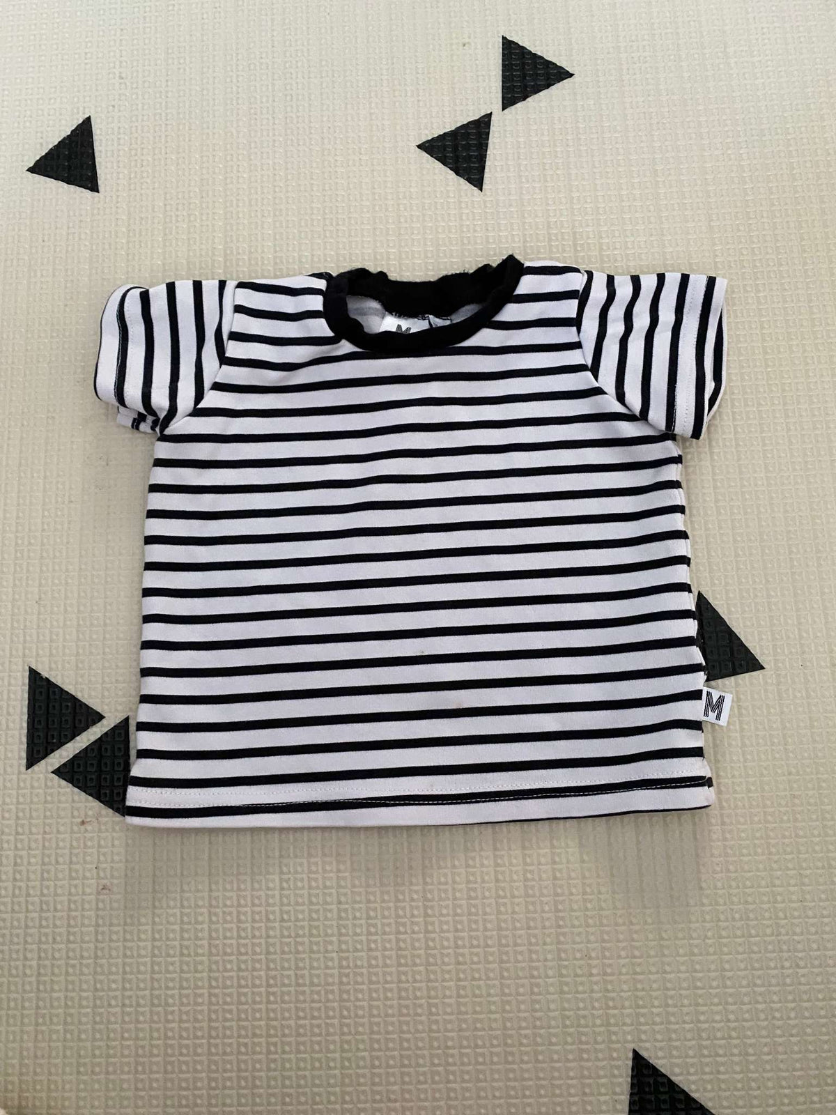 My Mila Striped T-shrit, Kids 18 Month (12-18M)