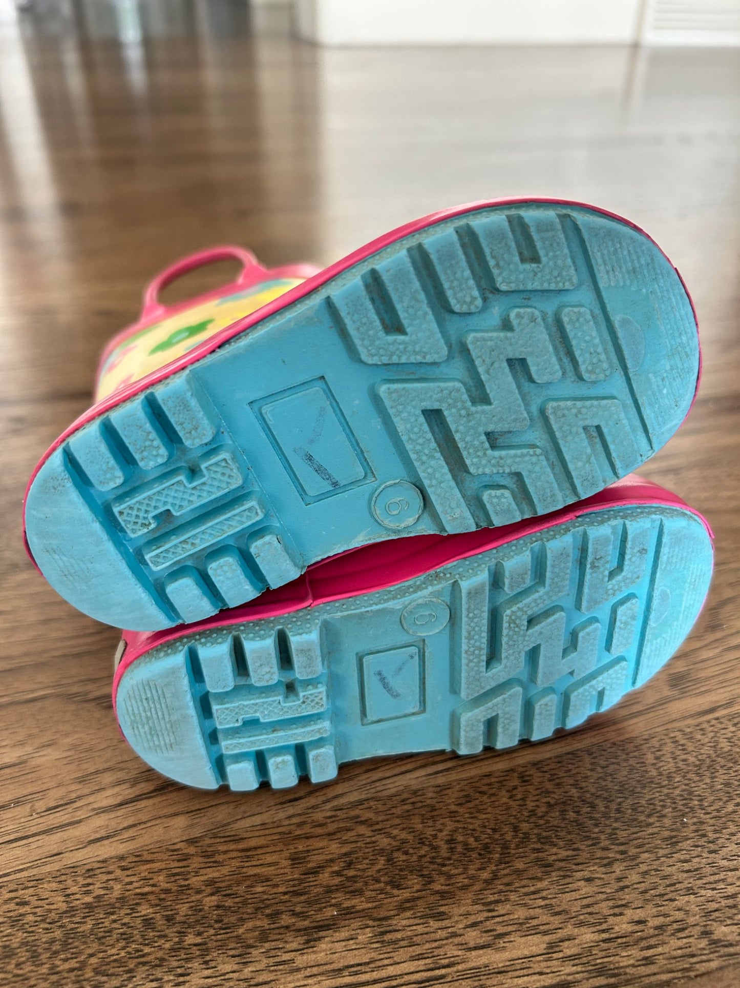 Rubber Rain Boots - Size 6 Toddler, Shoes 6 (Walkers:12-24 mth)