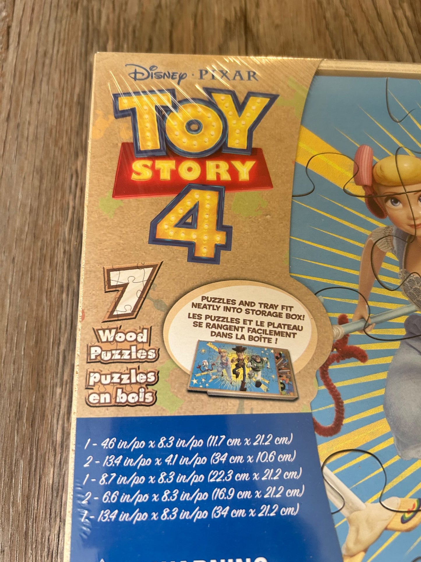 7 Wood Puzzles NEW - Toy Story