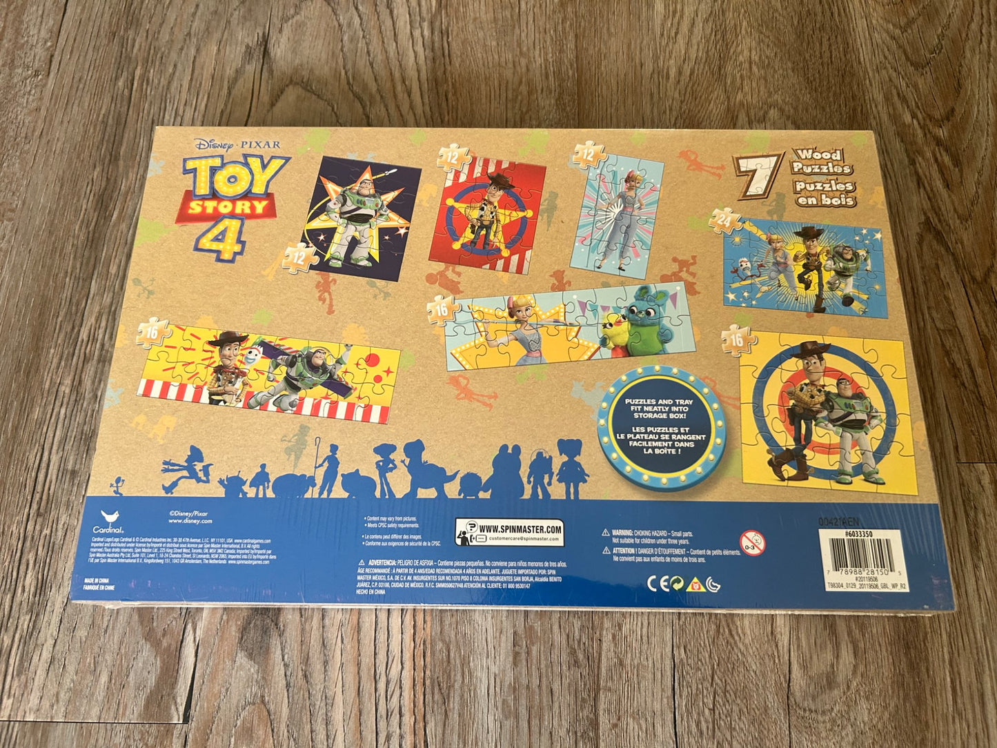 7 Wood Puzzles NEW - Toy Story