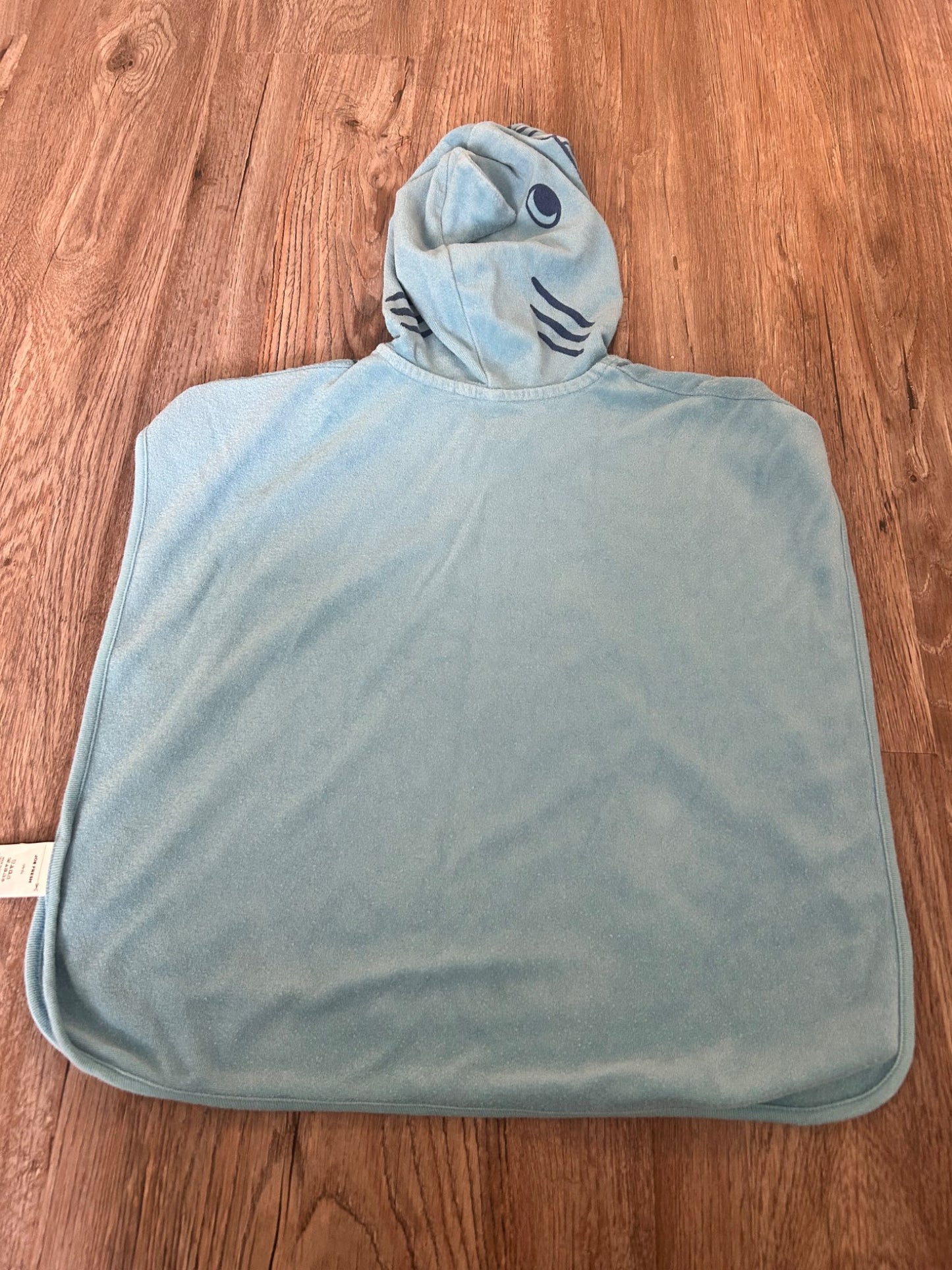 Hooded Toddler Shark Towel - Age 1-4