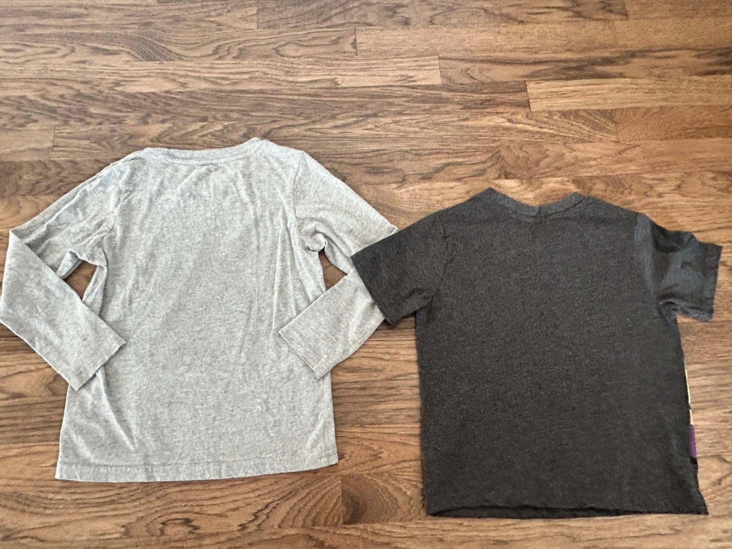 2 x Marvel Shirts - Size 6, Kids 6/6X (extra small)