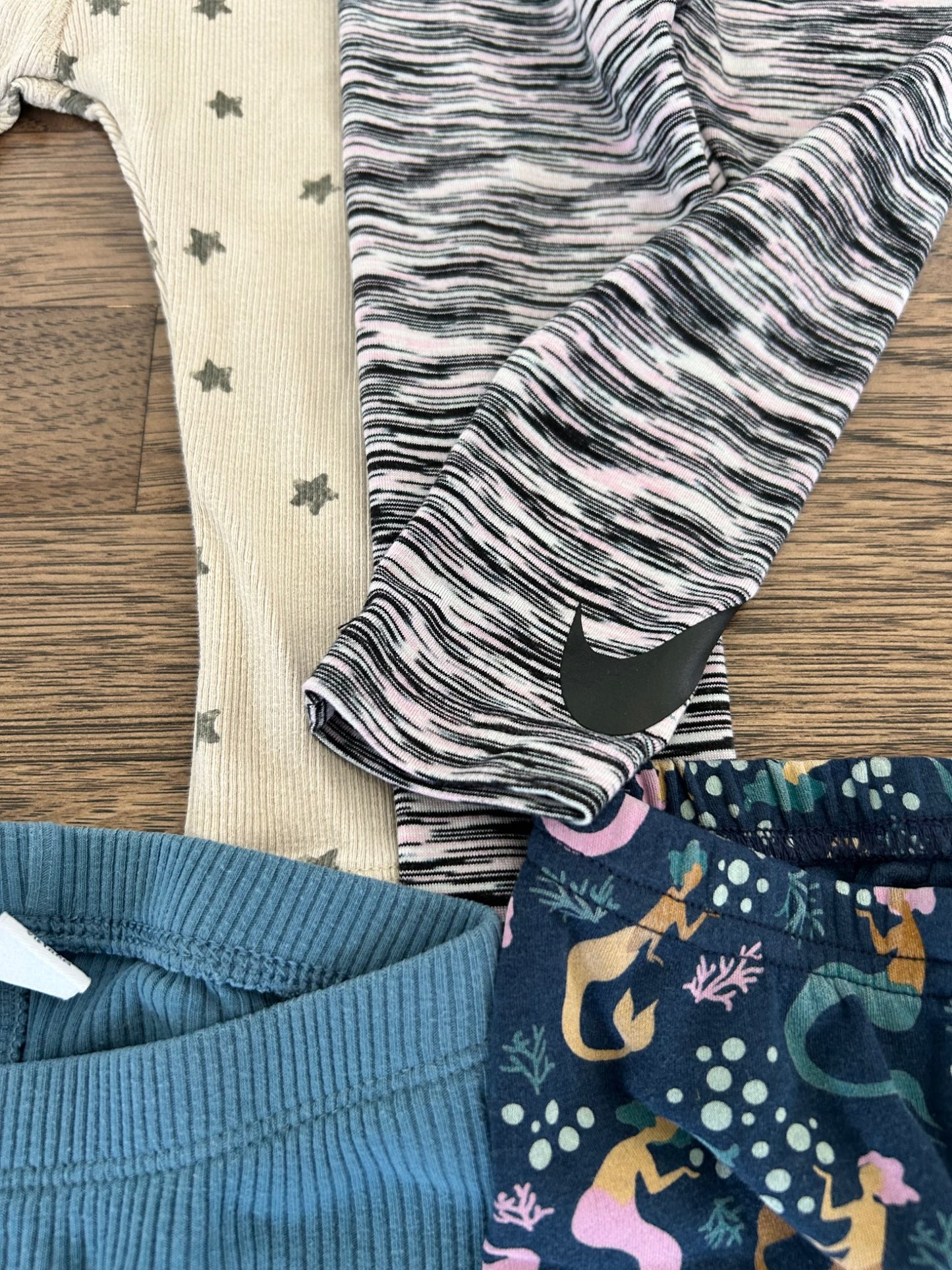 Girls Pants - 12-18 mos (Zara, Little & Lively, Nike), Kids 18 Month (12-18M)