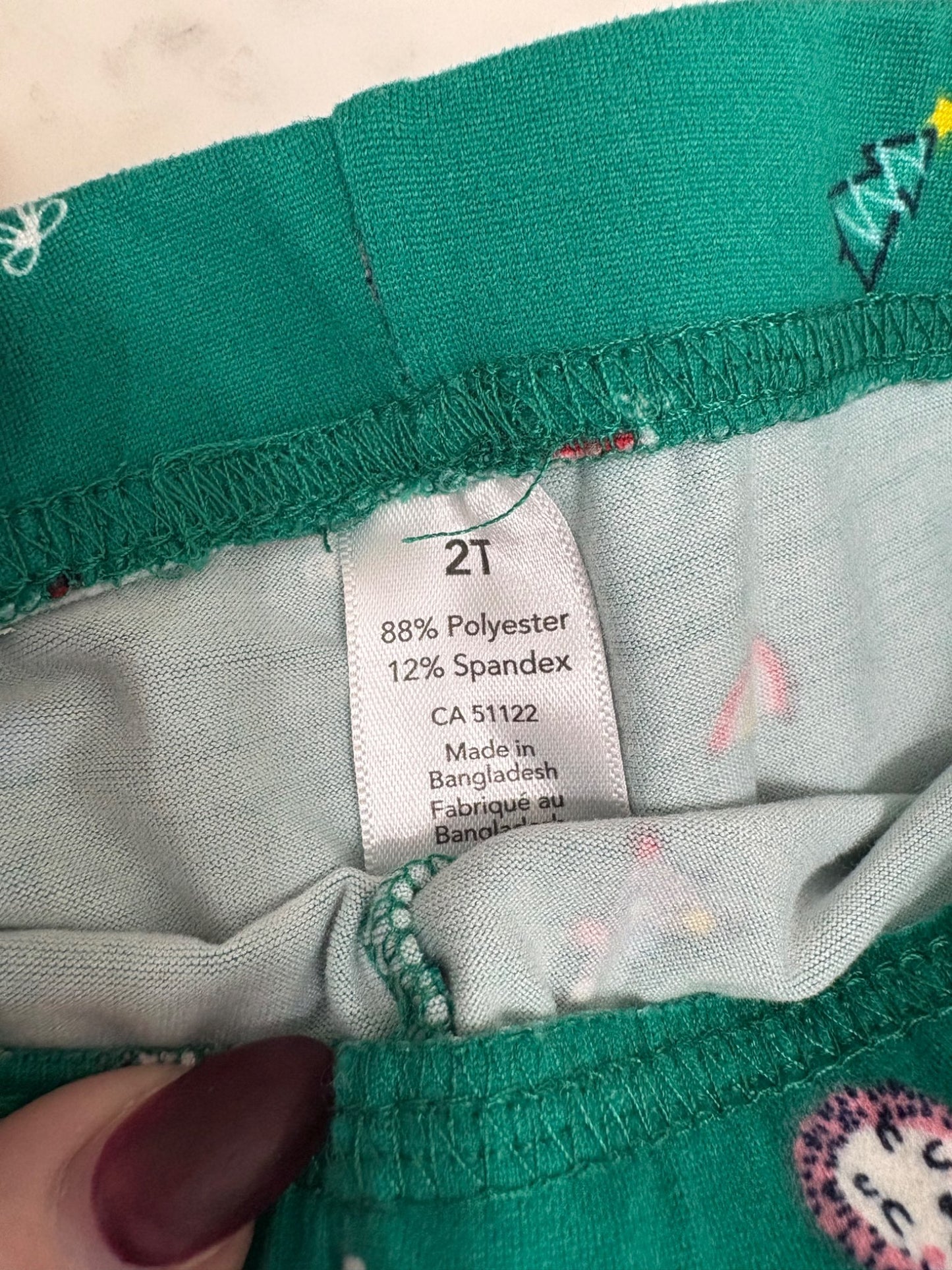 2T Christmas Leggings , Kids 2T
