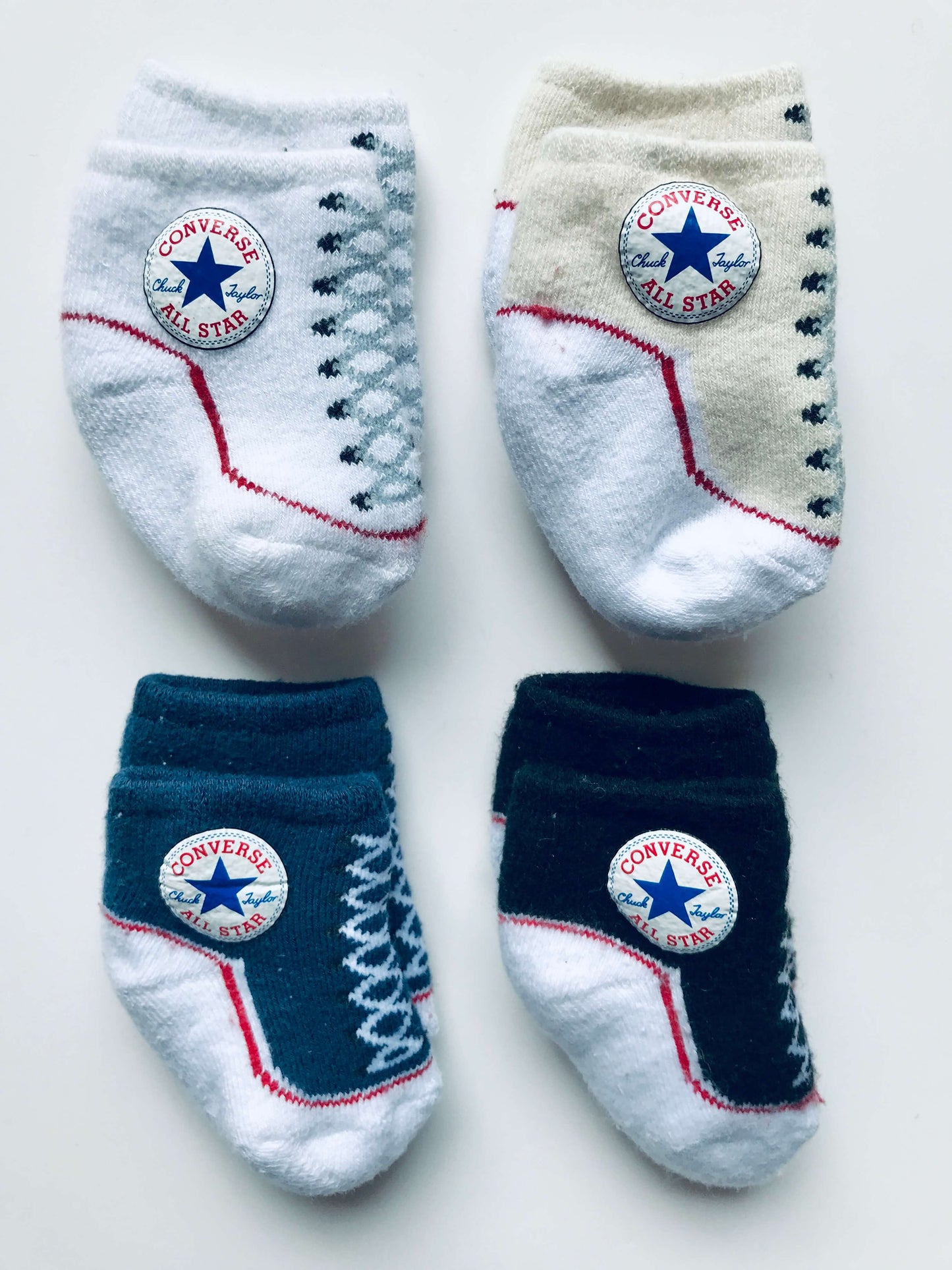 0-12M Converse and Friday Sock Company Bundle, Retails $53.95