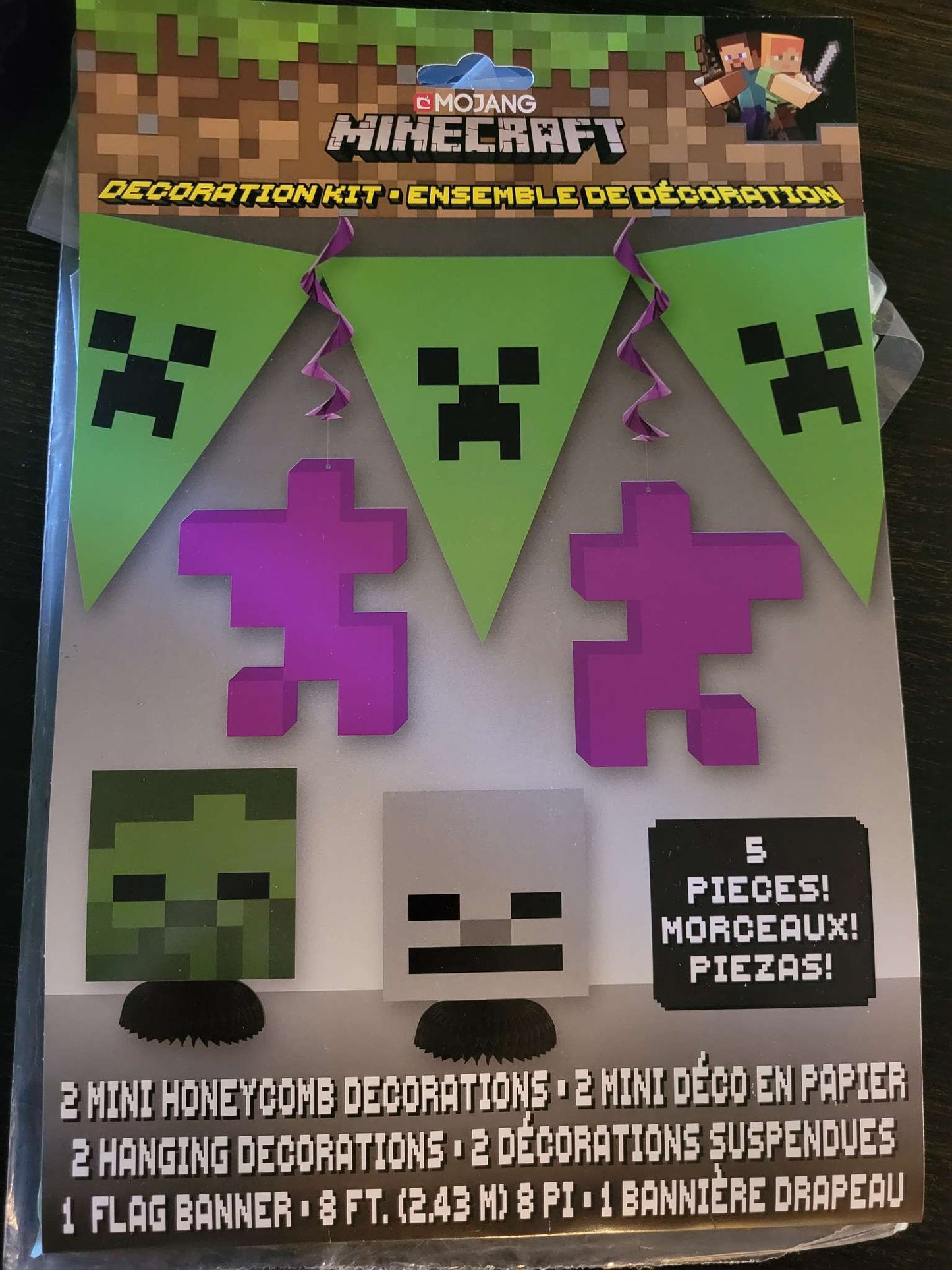 Minecraft Birthday Decorations