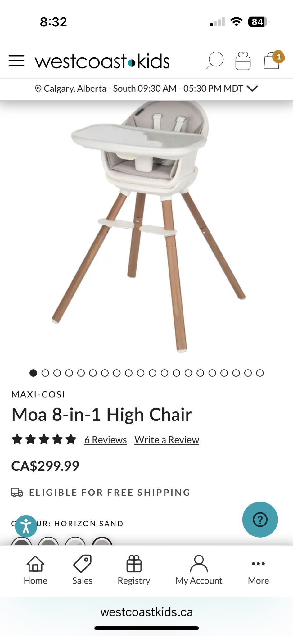 Maxi Cosi Moa High Chair