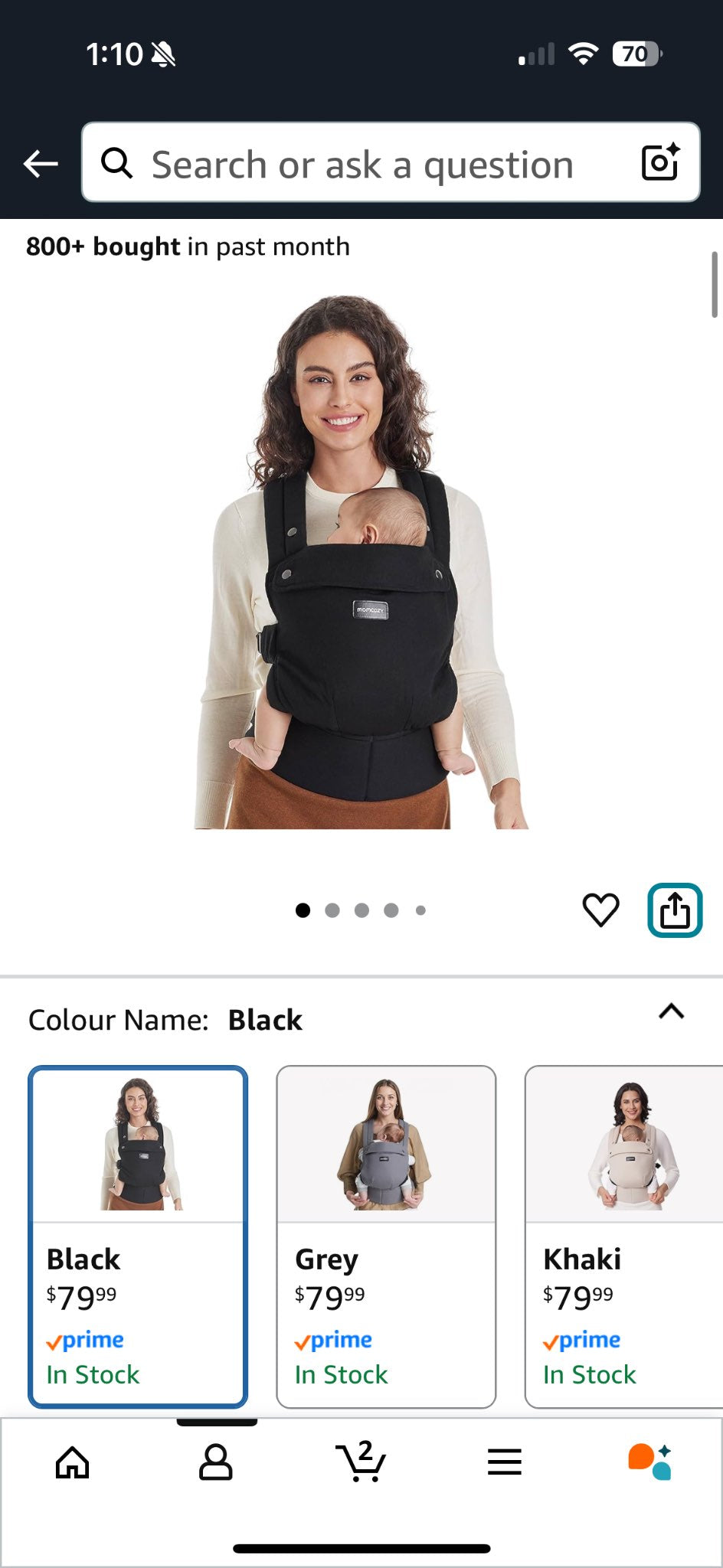 Mom Cozy Baby Carrier