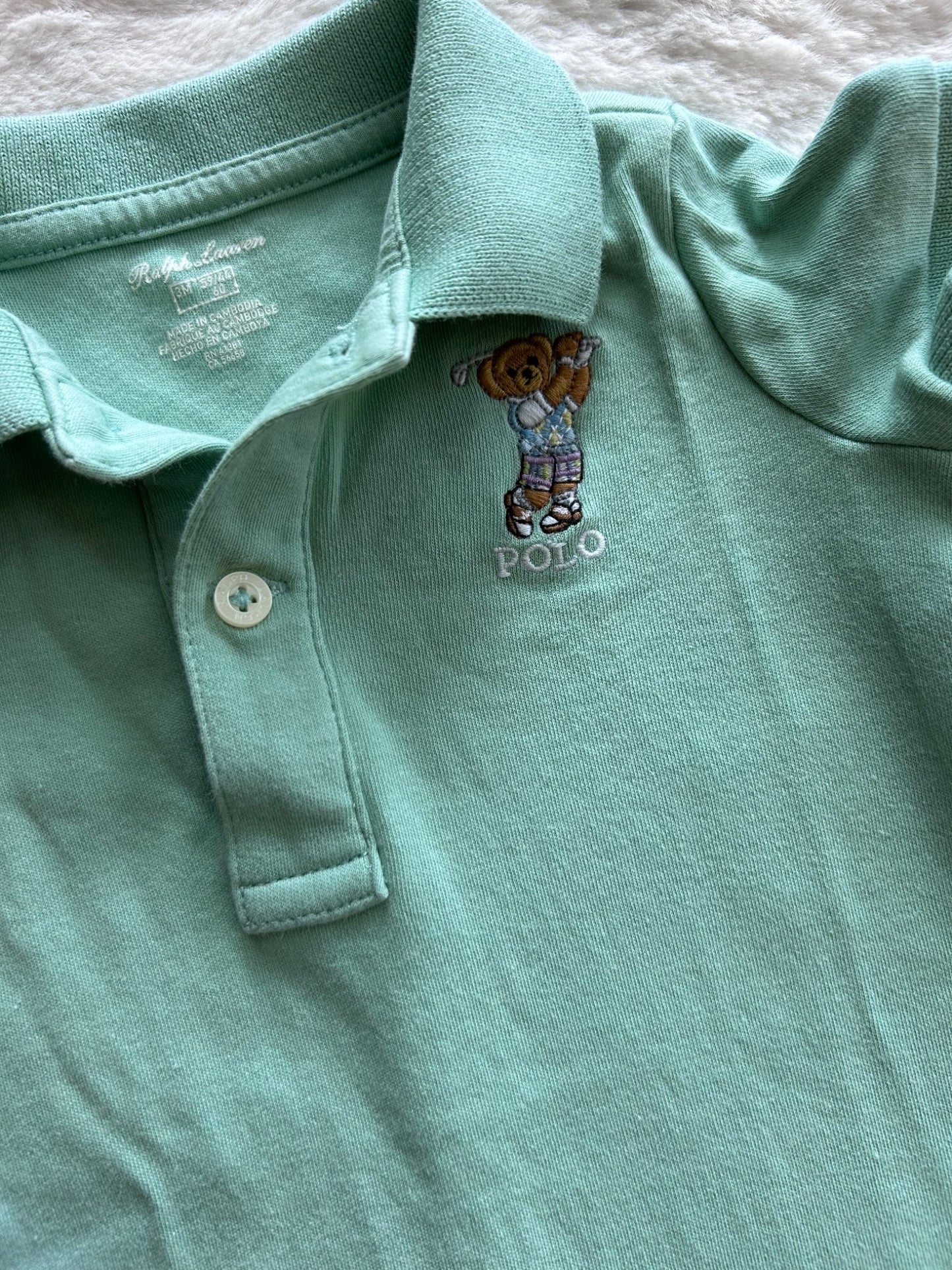 Ralph Lauren polo romper, Kids 3 Month (0-3M)