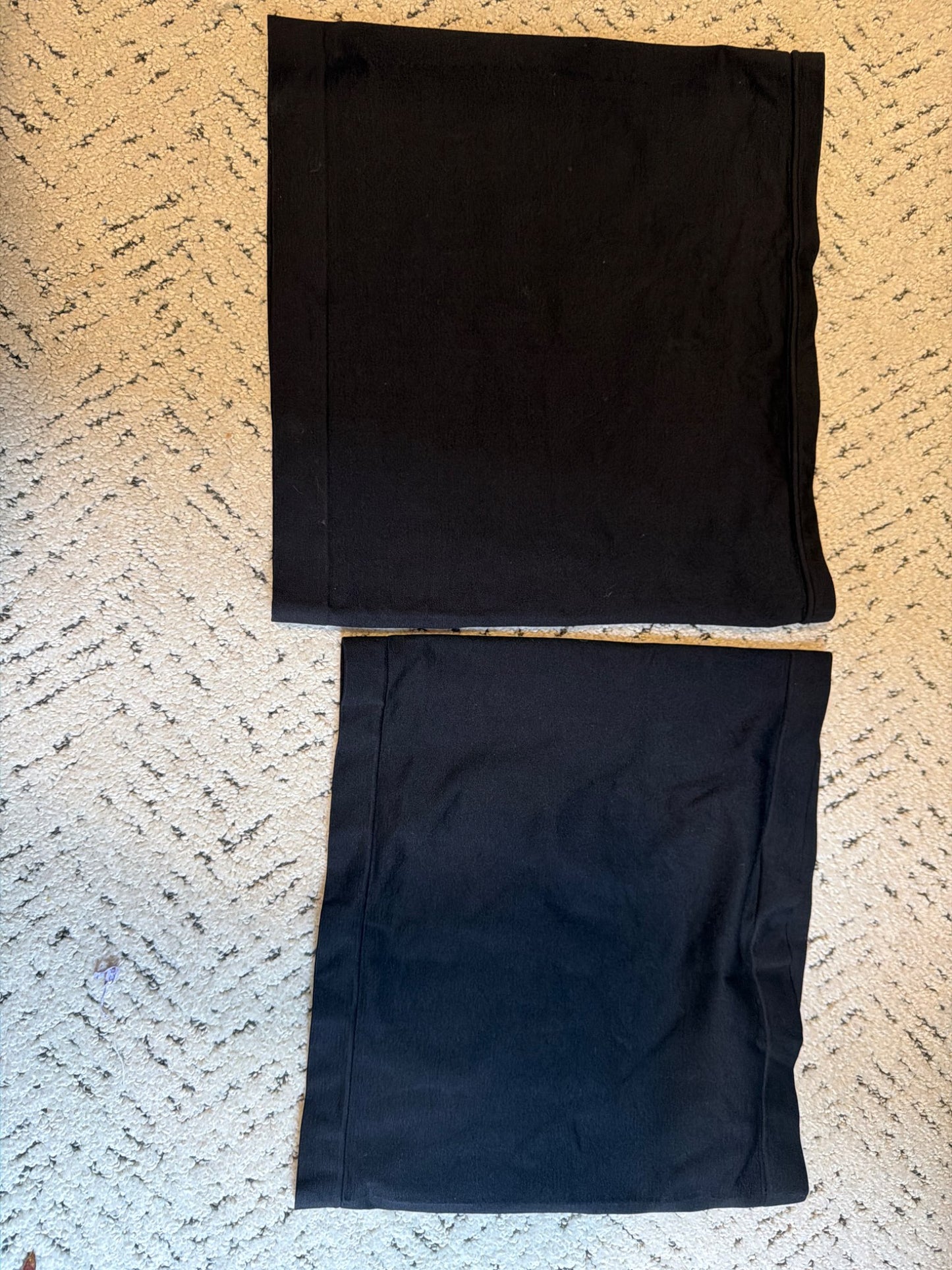 *Set of 2 black maternity belly band L/Xl, Maternity L (12-14)