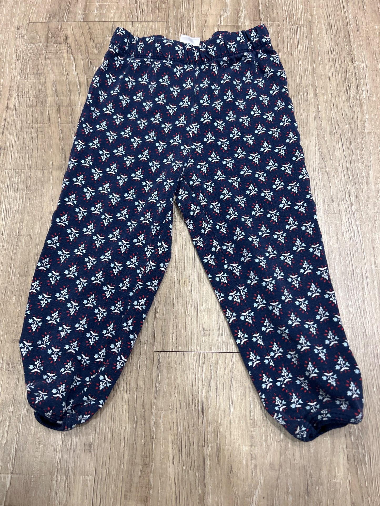*Carters 18 month floral navy blue pants, Kids 18 Month (12-18M)