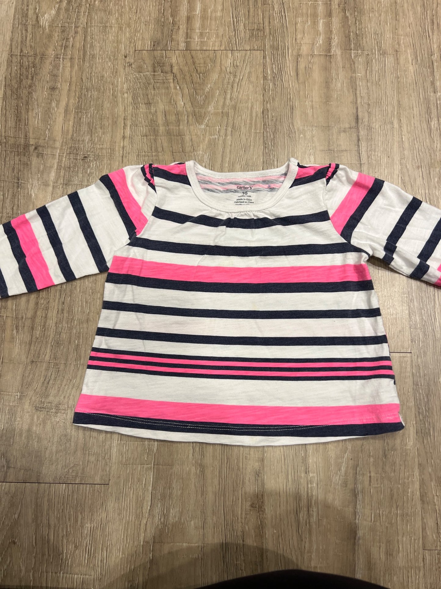 *Carters 18 month striped shirt, Kids 18 Month (12-18M)