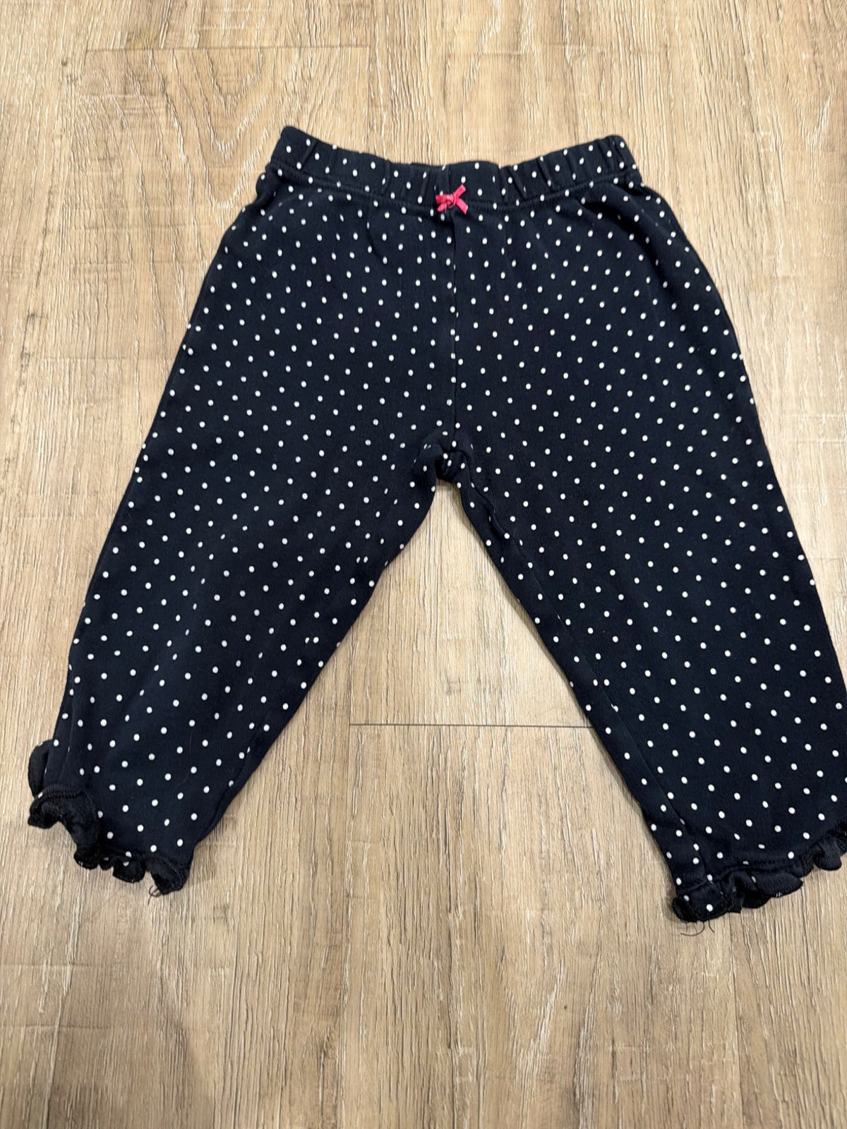 *Carters 18month black polka dot pants , Kids 18 Month (12-18M)