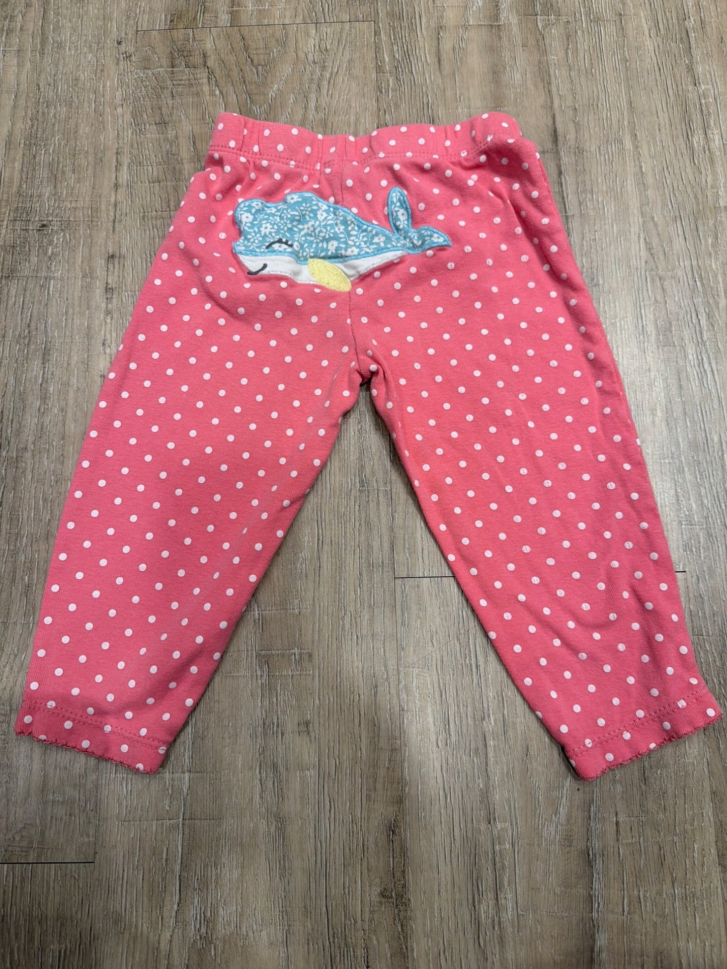 *Carter’s pink polka dot whale pants 18 months, Kids 18 Month (12-18M)