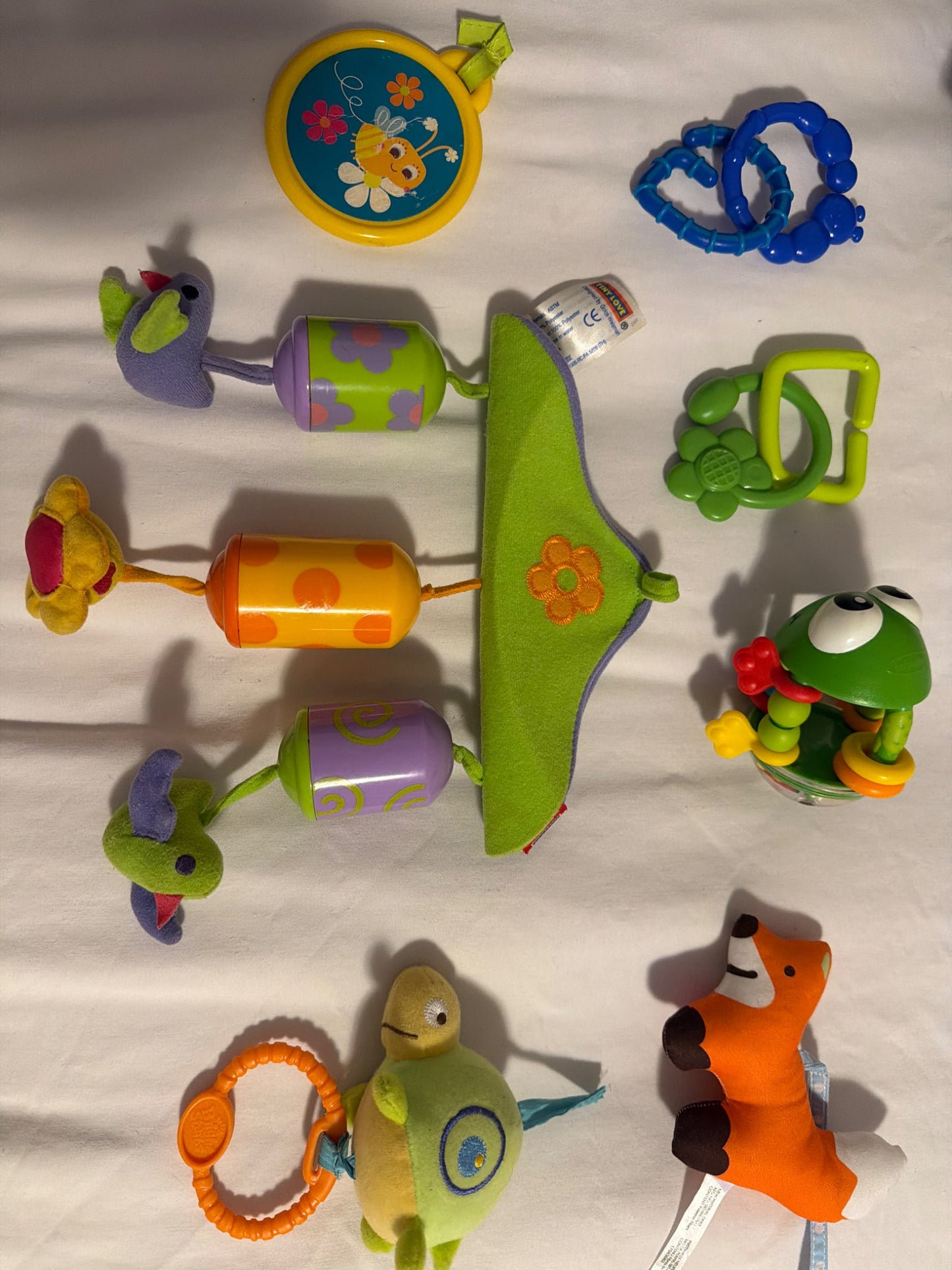 *Bundle of baby toy rattlers