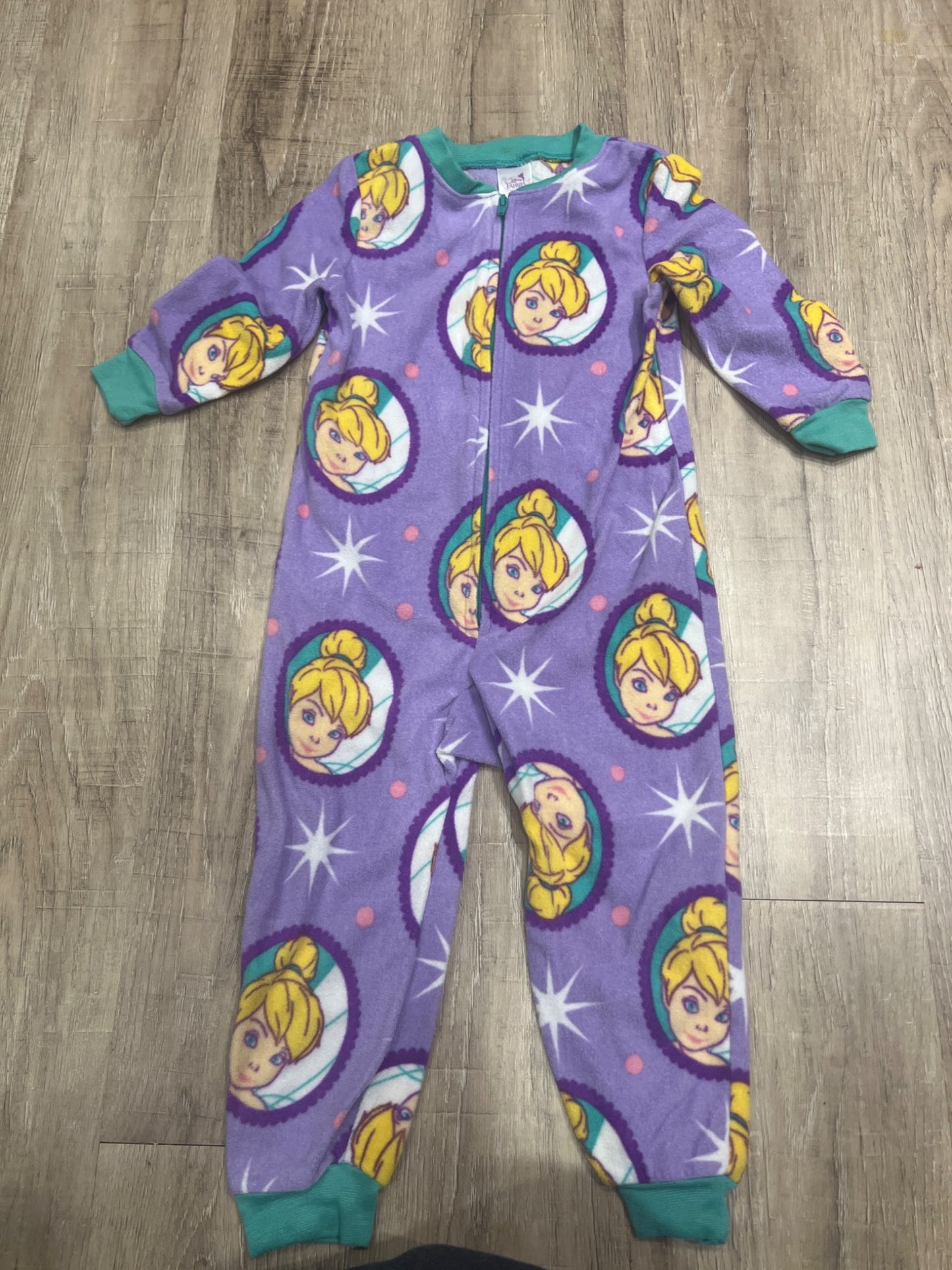 *Disney fleece Tinker Bell pajamas 2T, Kids 2T